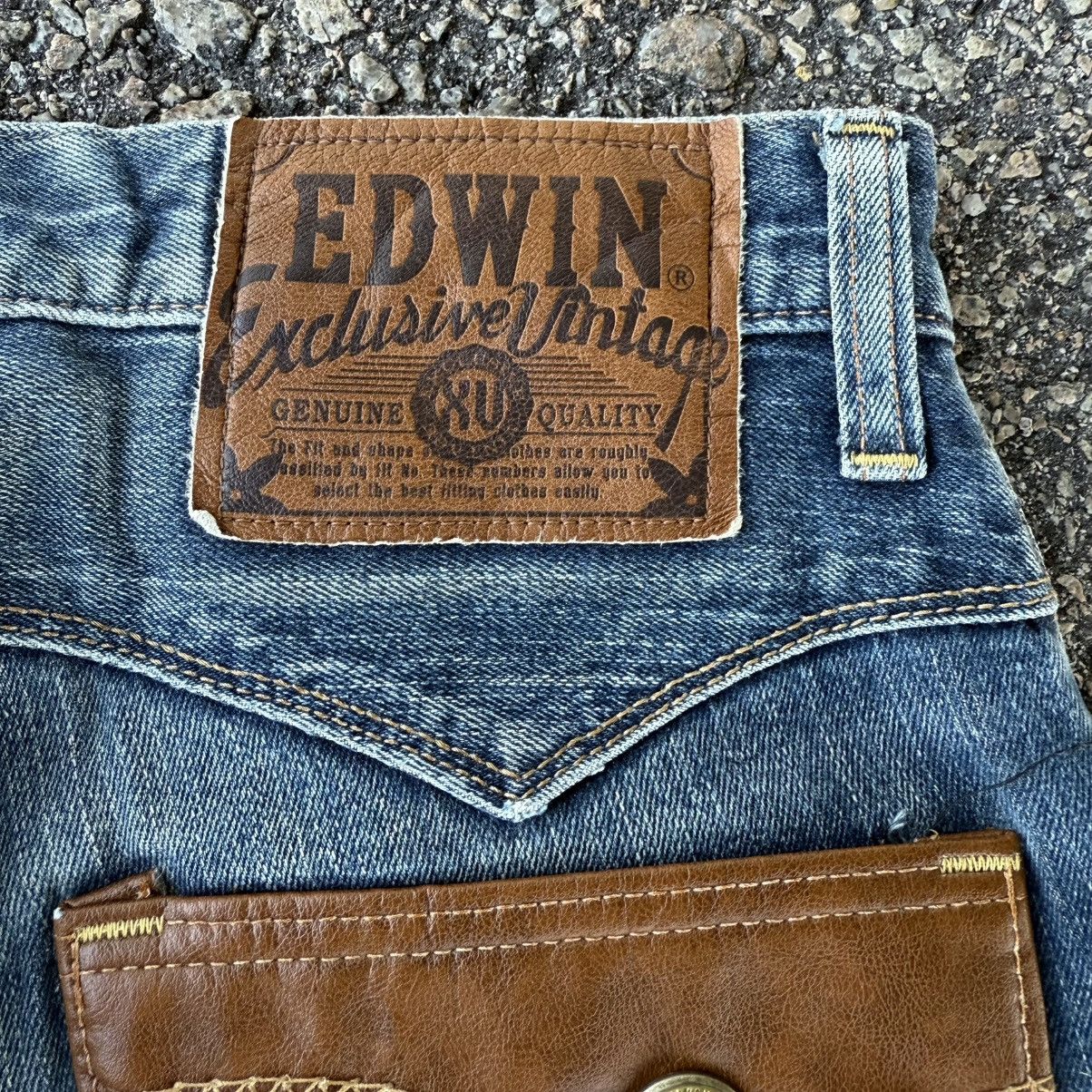 Edwin VINTAGE EDWIN FADED JEAN DENIM PANTS Size US 32 / EU 48 - 11 Thumbnail