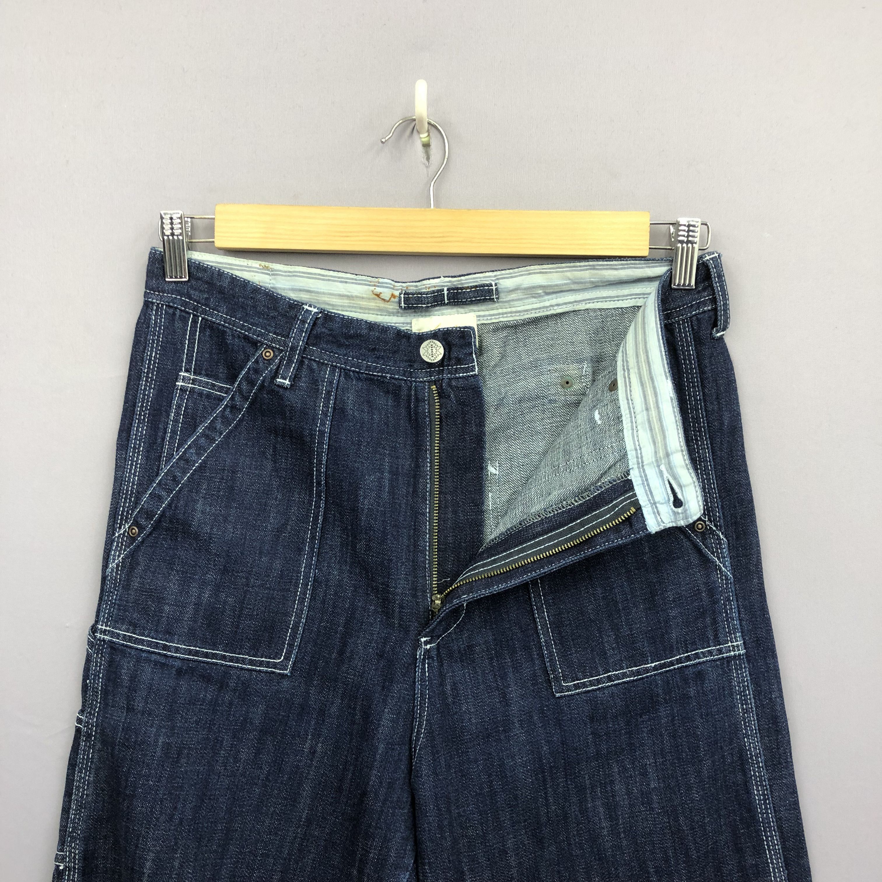 JNCO Crazy 90s Jnco Style Baggy Jeans Multipocket Carpenter Denim Size US 32 / EU 48 - 6 Thumbnail
