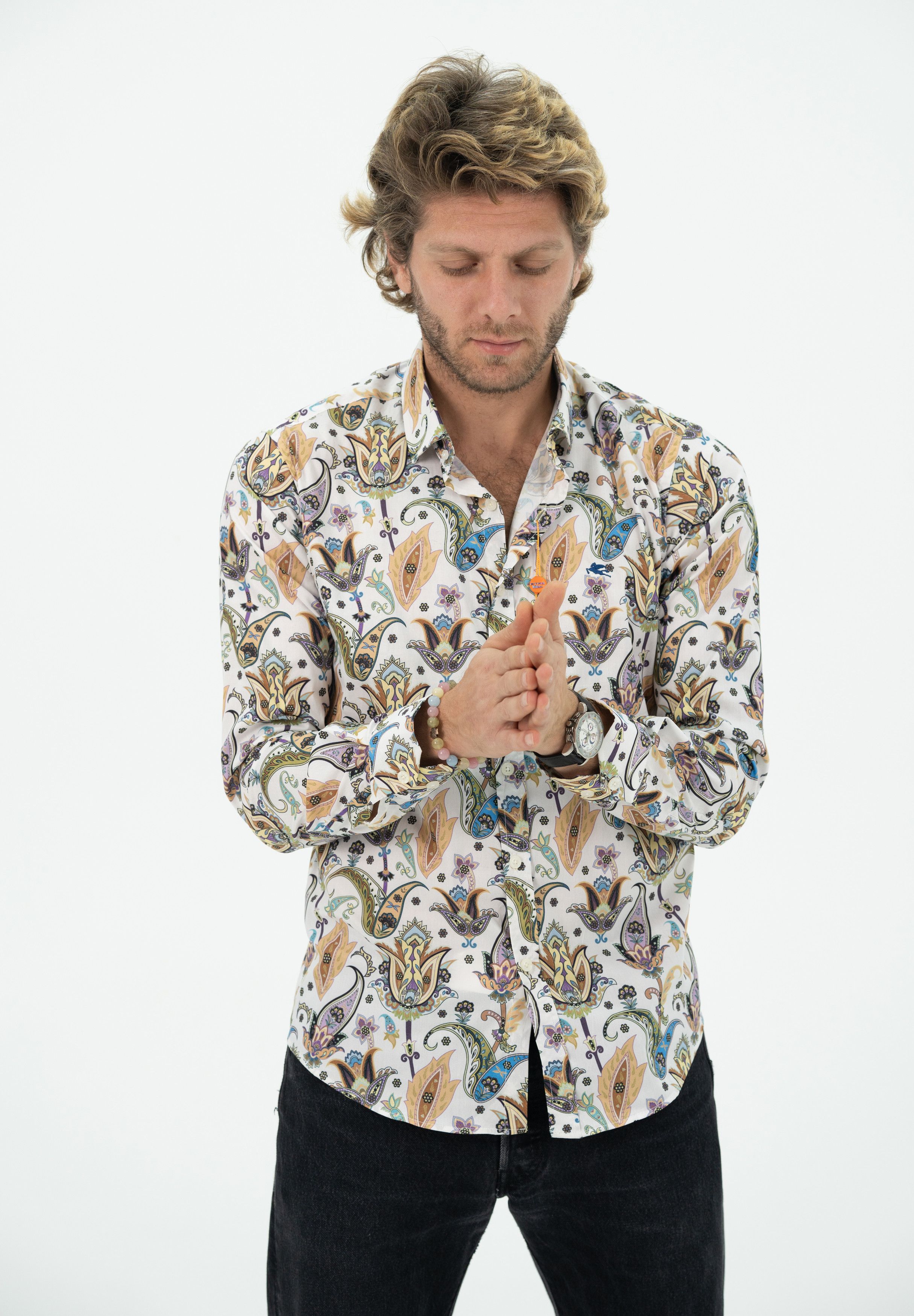 Etro Etro Paiseley Shirt L Size US L / EU 52-54 / 3 - 3 Thumbnail