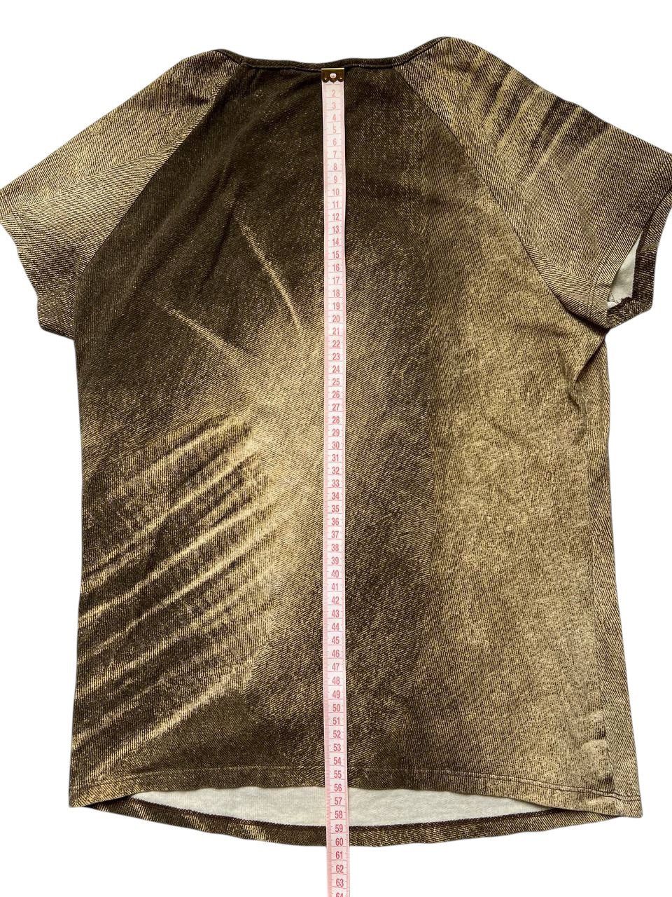 Just Cavalli Vintage Just Cavalli animal denim style print t shirt top Size L / US 10 / IT 46 - 9 Thumbnail