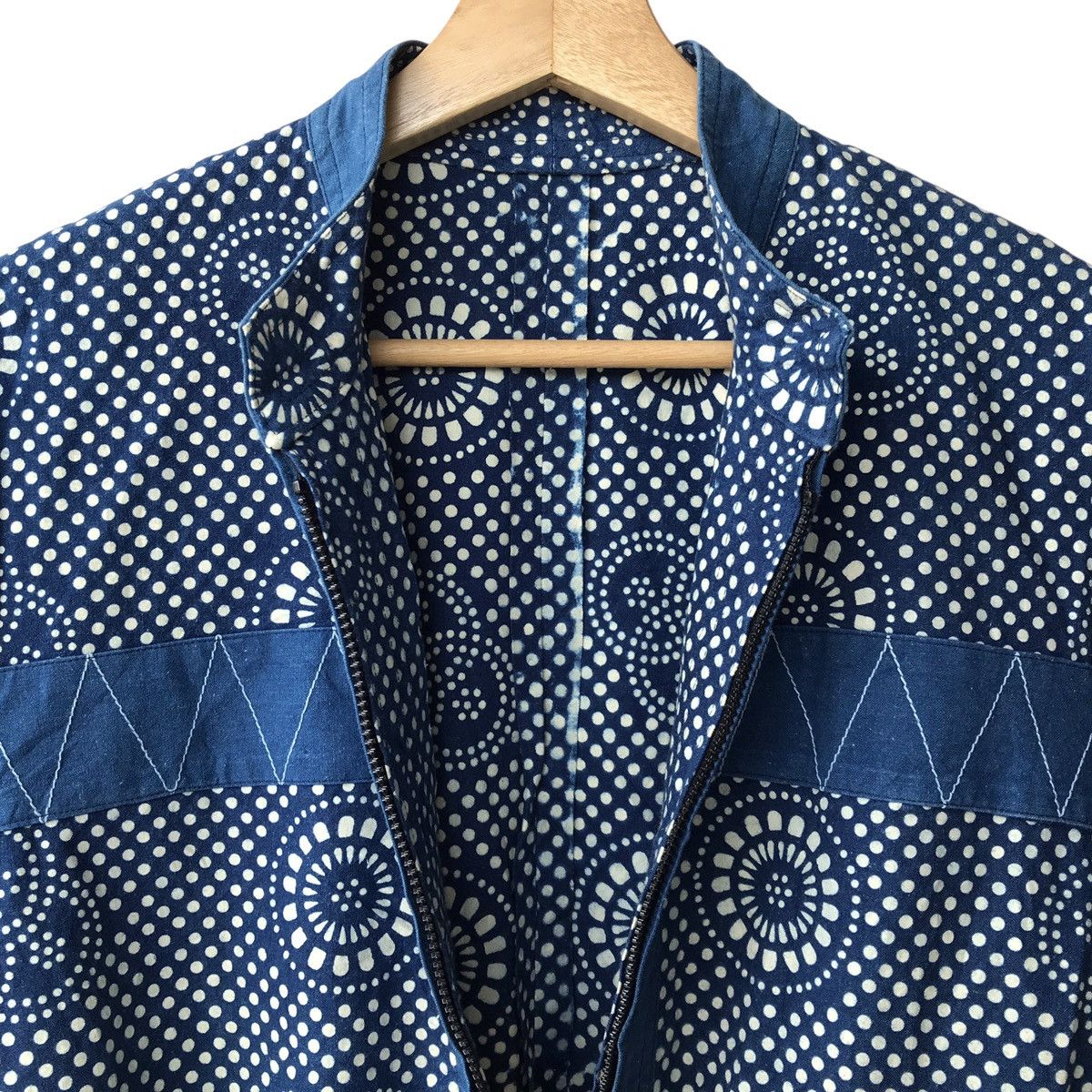 Indigo × Japanese Brand × Kapital Japanese Traditional Vintage Indigo Boro Fabric Jacket Size US M / EU 48-50 / 2 - 5 Thumbnail