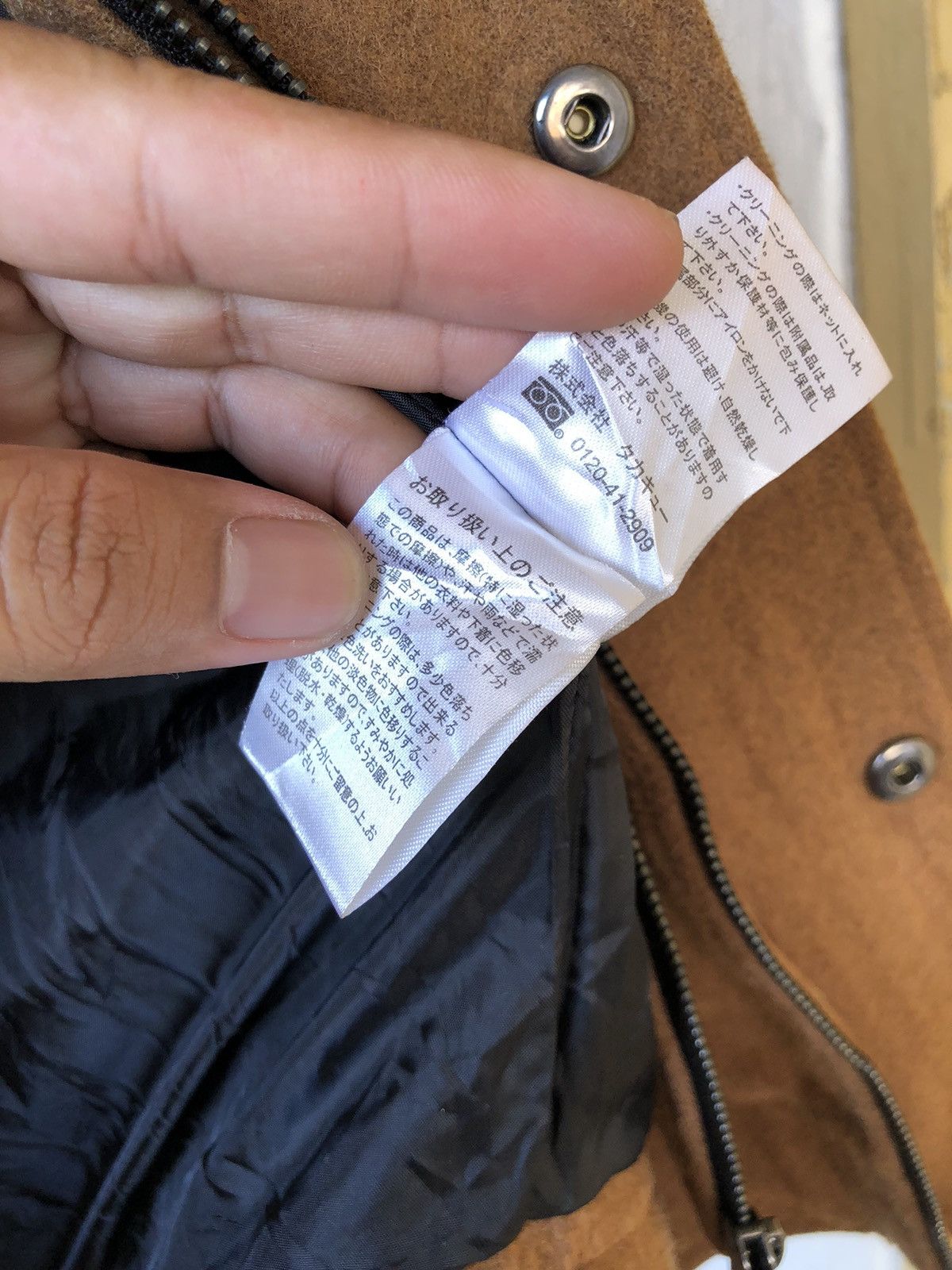 Japanese Brand SemanticDesign Bondage Punk Double Wool Zipper Jacket Size US L / EU 52-54 / 3 - 9 Thumbnail