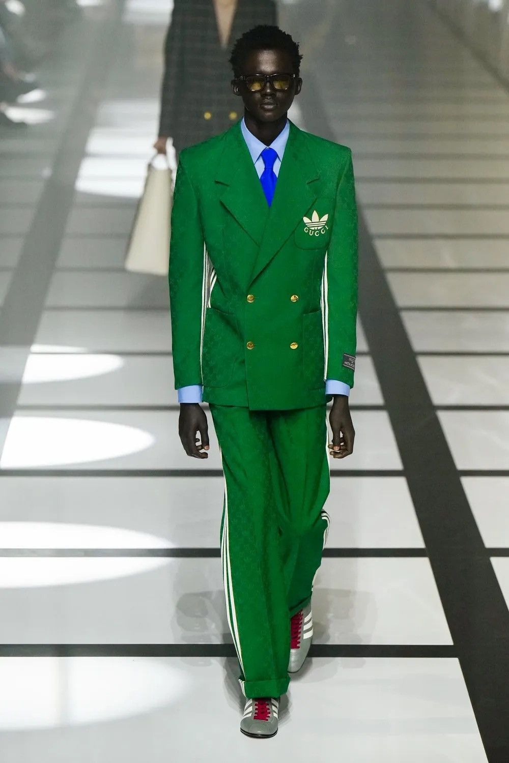 Adidas × Gucci Adidas Gucci Monogram Pants in Green Size US 30 / EU 46 - 4 Thumbnail
