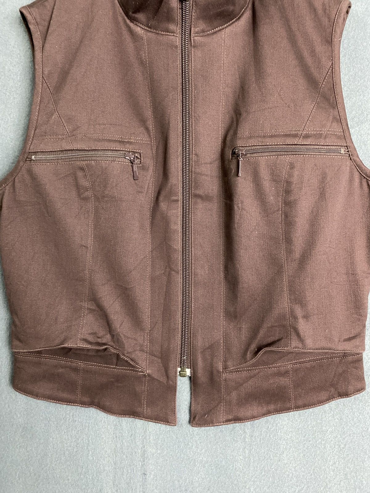 Hiroko Koshino Homme × Japanese Brand Hiroko Bis Vest Made in Japan Size XS / US 0-2 / IT 36-38 - 4 Thumbnail
