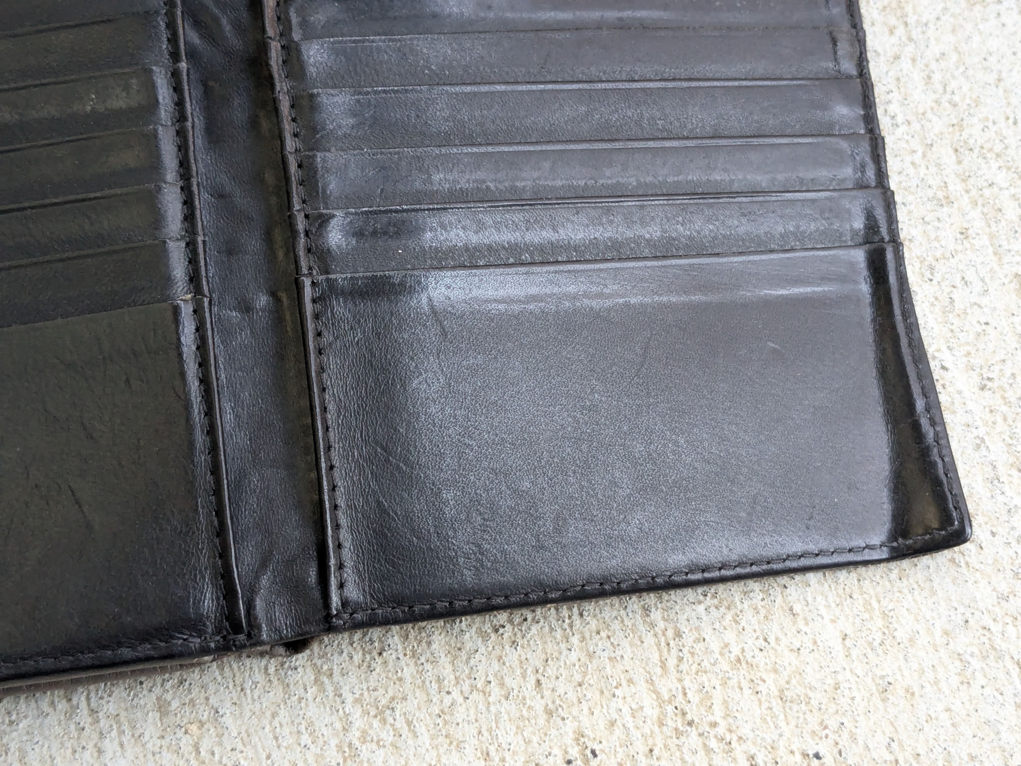 Maison Margiela Maison Margiela Cardholder Wallet Gray Leather Slim Size ONE SIZE - 10 Thumbnail