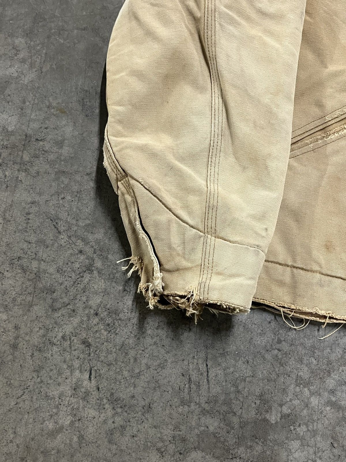 Carhartt × Vintage Carhartt Detroit blanket lined jacket perfectly thrashed Size US XL / EU 56 / 4 - 5 Thumbnail