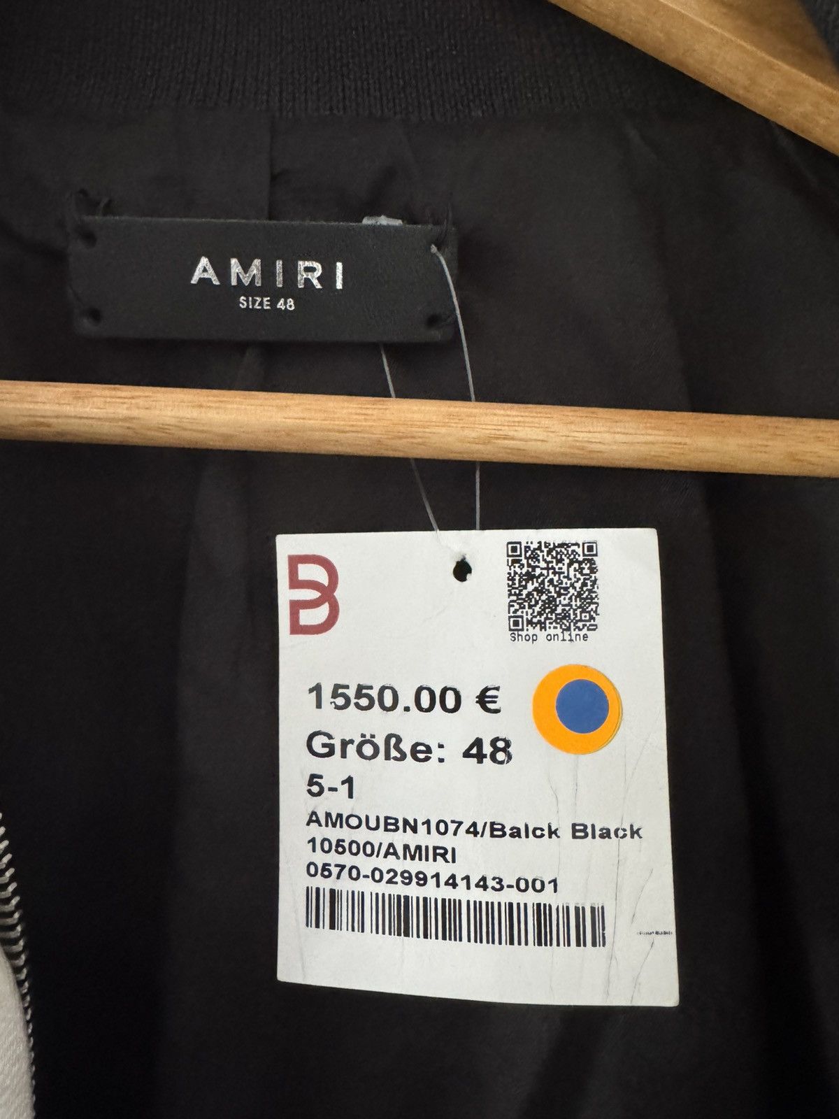 Amiri AMIRI Blouson Jacket – Size 48 (EU) Brand new and unworn. Size US M / EU 48-50 / 2 - 6 Thumbnail