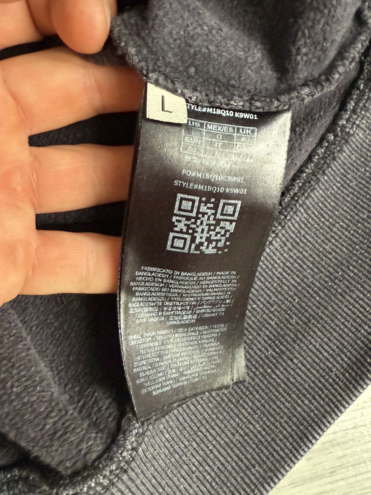 Guess Vintage Oversized faded sweatshirt hype crewneck Size US L / EU 52-54 / 3 - 6 Thumbnail