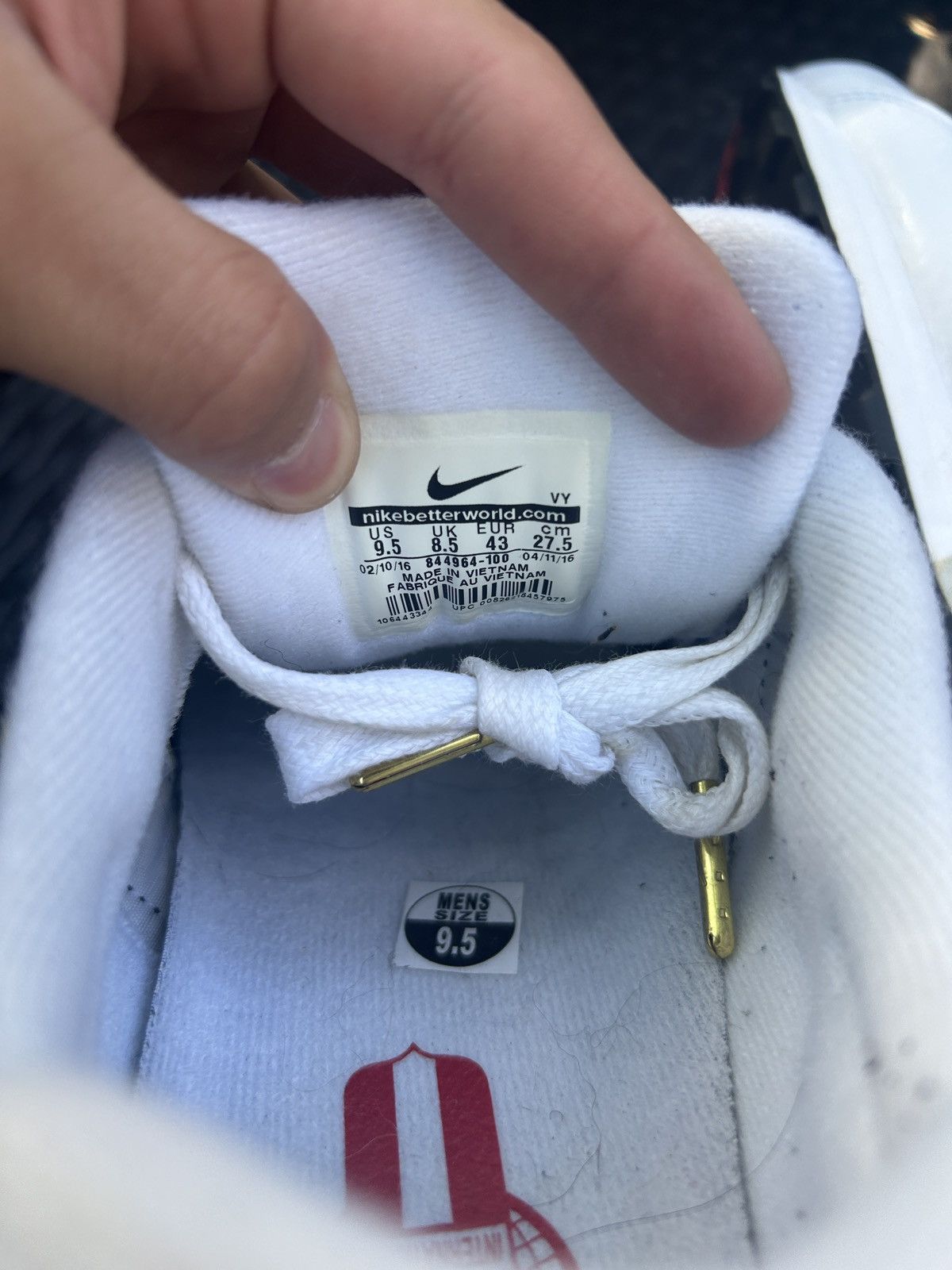 Nike NikeAir Pegasus 92 'Olympic' 2016 Size US 10 / EU 43 - 6 Thumbnail