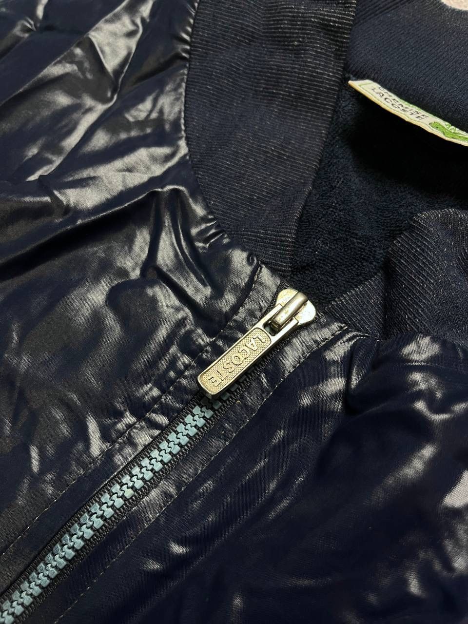 Vintage Lacoste Nylon Bomber Jacket Rare L