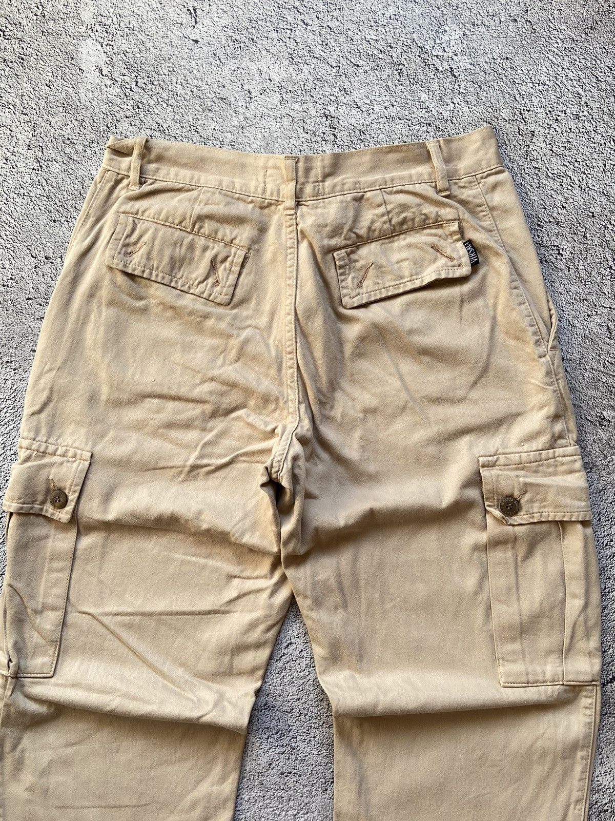 Versace Jeans Couture × Vintage Vintage Versace Distressed Cargo Pants Size US 31 - 5 Thumbnail
