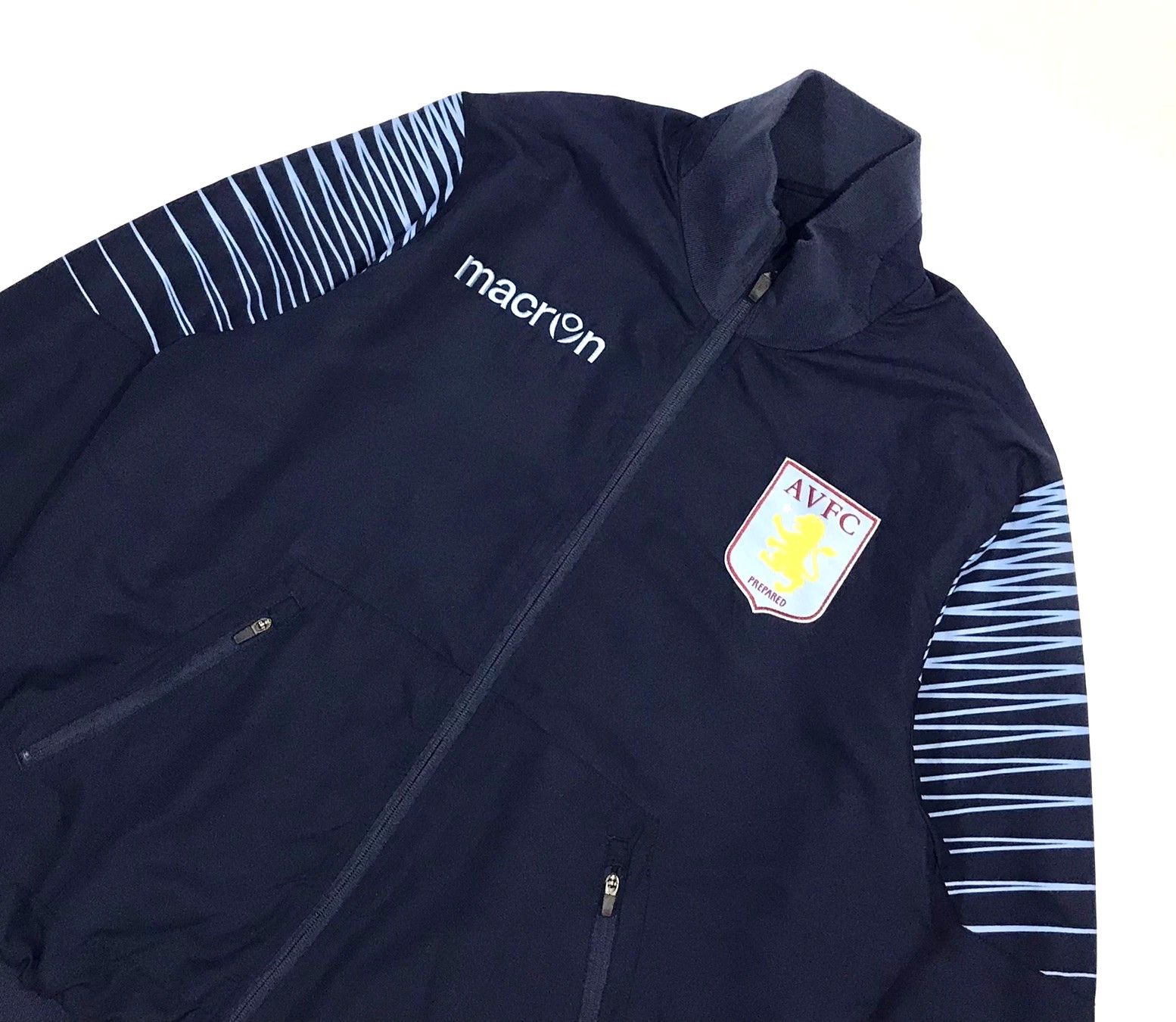 Macron Aston Villa Macron 2013-14 Track Jacket Mens Sz M Size US M / EU 48-50 / 2 - 2 Thumbnail
