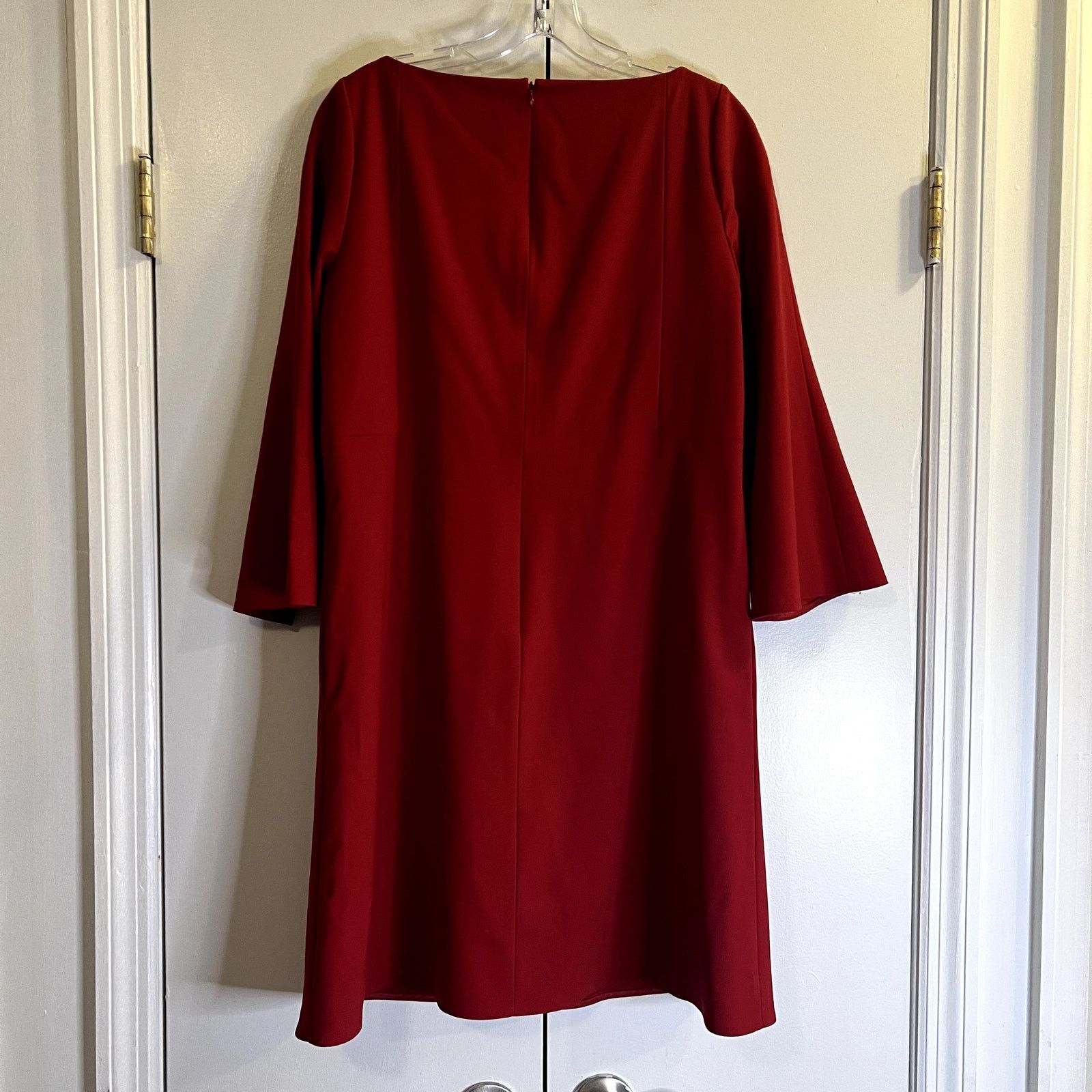 Lafayette 148 Lafayette 148 New York Shift Red Mini Dress Size M Size M / US 6-8 / IT 42-44 - 8 Thumbnail