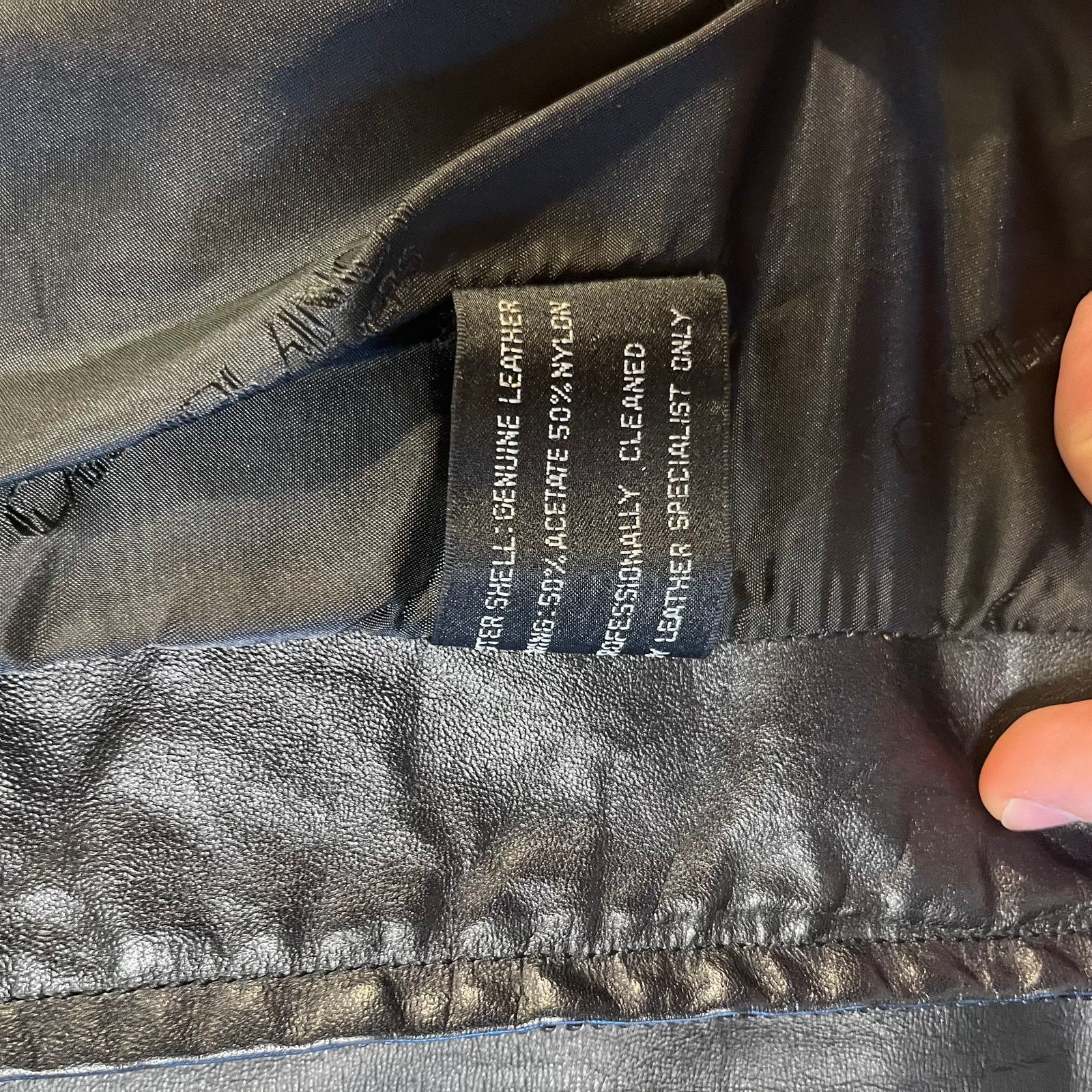 Casablanca Casablanca Leather Jacket Black Zip Front Size 40 Size M / US 6-8 / IT 42-44 - 4 Thumbnail