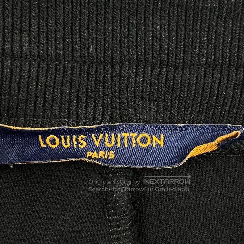 Louis Vuitton Louis Vuitton size l Solid back wash patch logo sweatpants Size US 28 / EU 44 - 4 Thumbnail