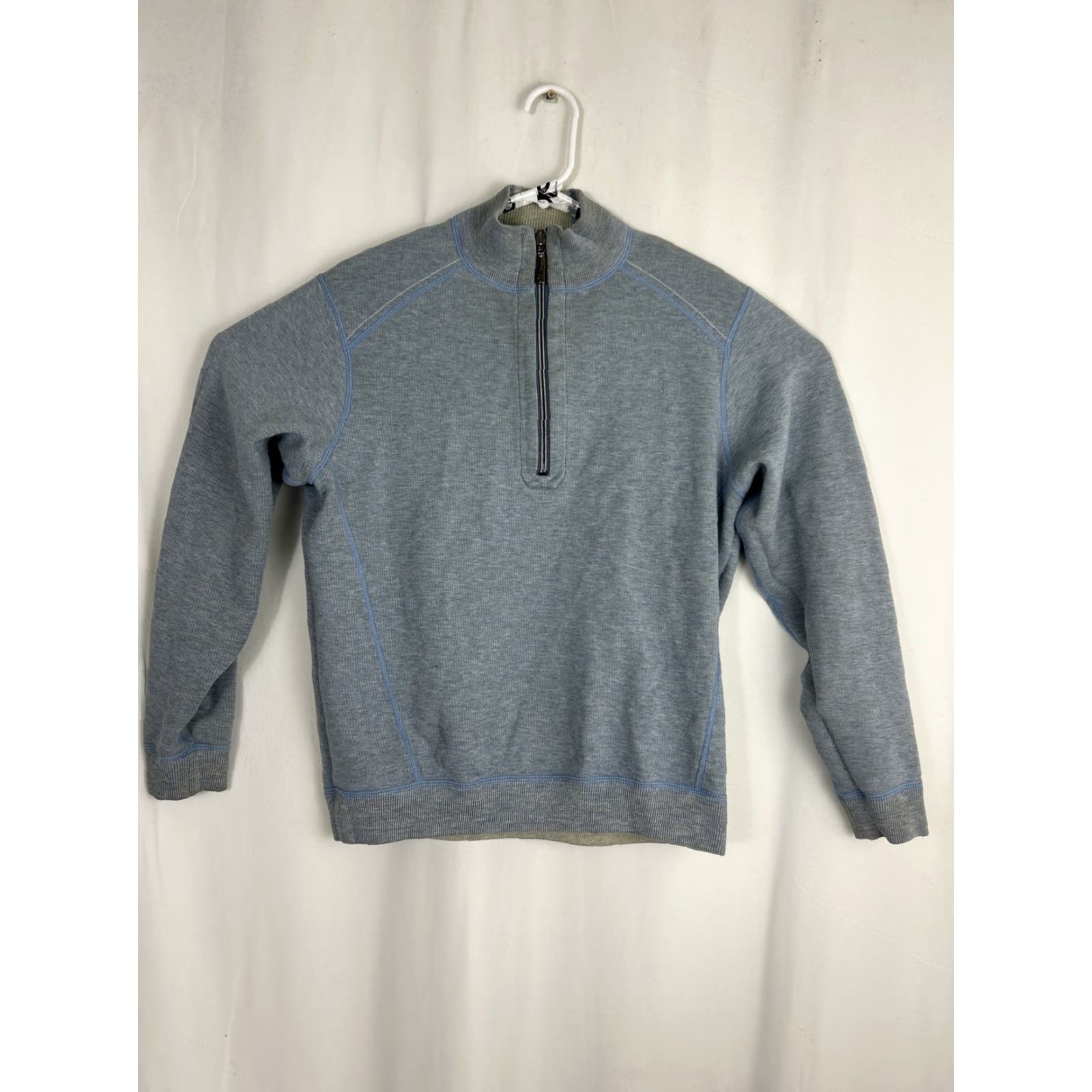 Tommy Bahama Tommy Bahama Mens Medium 1/4 Zip Reversible Pullover Sweater Long Sleeve Cotton Size US M / EU 48-50 / 2 - 2 Thumbnail