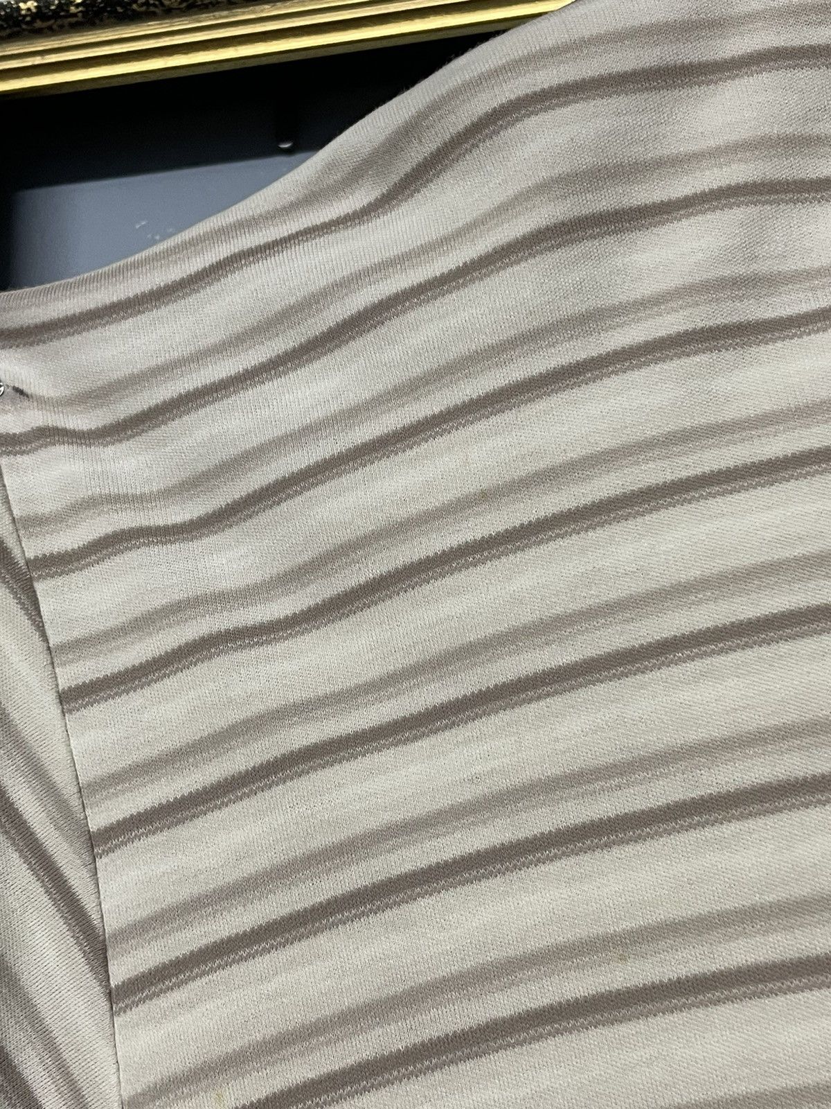 Celine Vintage Designer Celine Striped Boxy Casual Comfort Tshirt Size US L / EU 52-54 / 3 - 12 Thumbnail