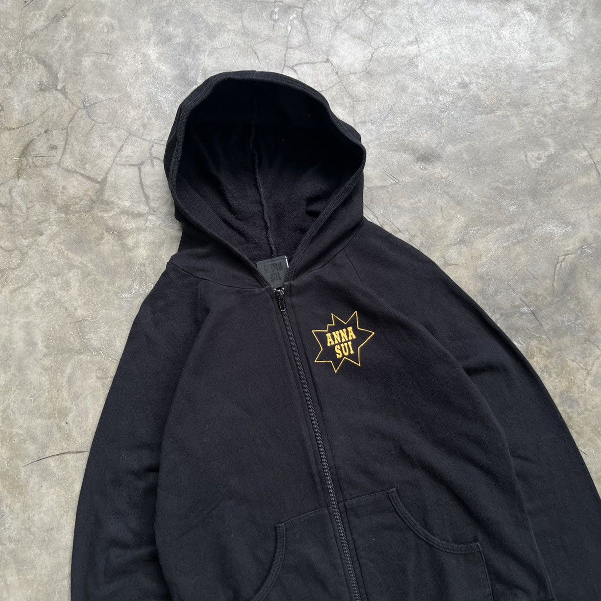 Vintage 2000s Anna Sui Kalani Lee Zip Hoodie Size US M / EU 48-50 / 2 - 4 Thumbnail