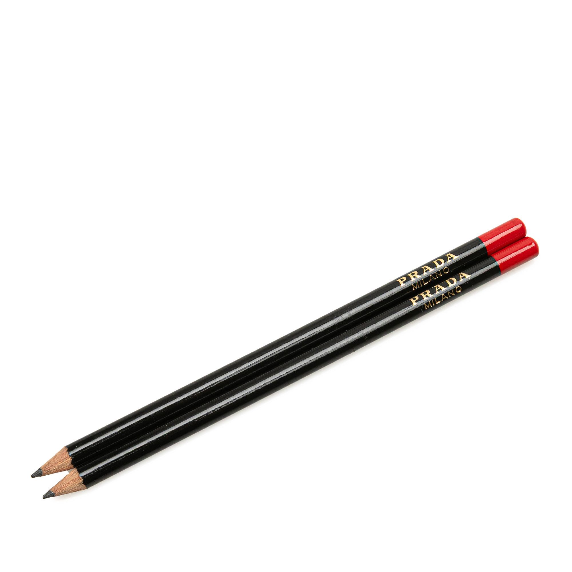 Prada Prada Wood Logo Graphite Pencil Set Size ONE SIZE - 1 Thumbnail