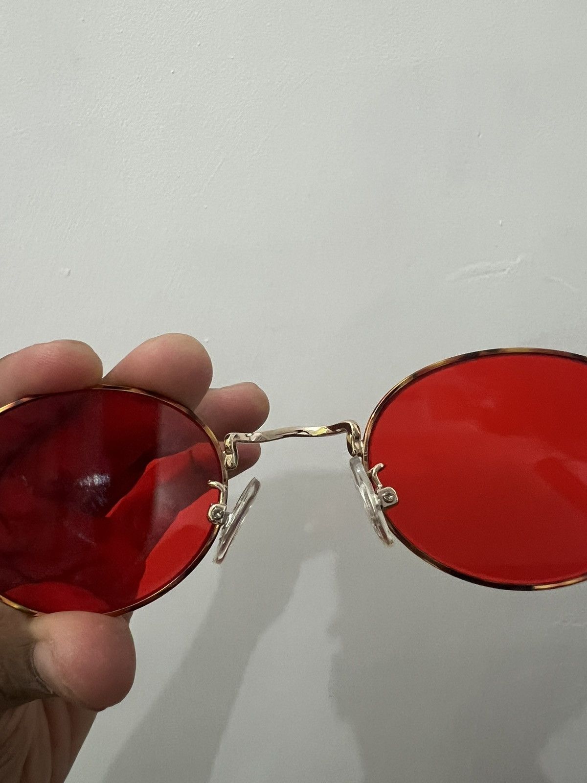 If Six Was Nine Vintage Red H4301-5 20% Glasses Size ONE SIZE - 15 Thumbnail