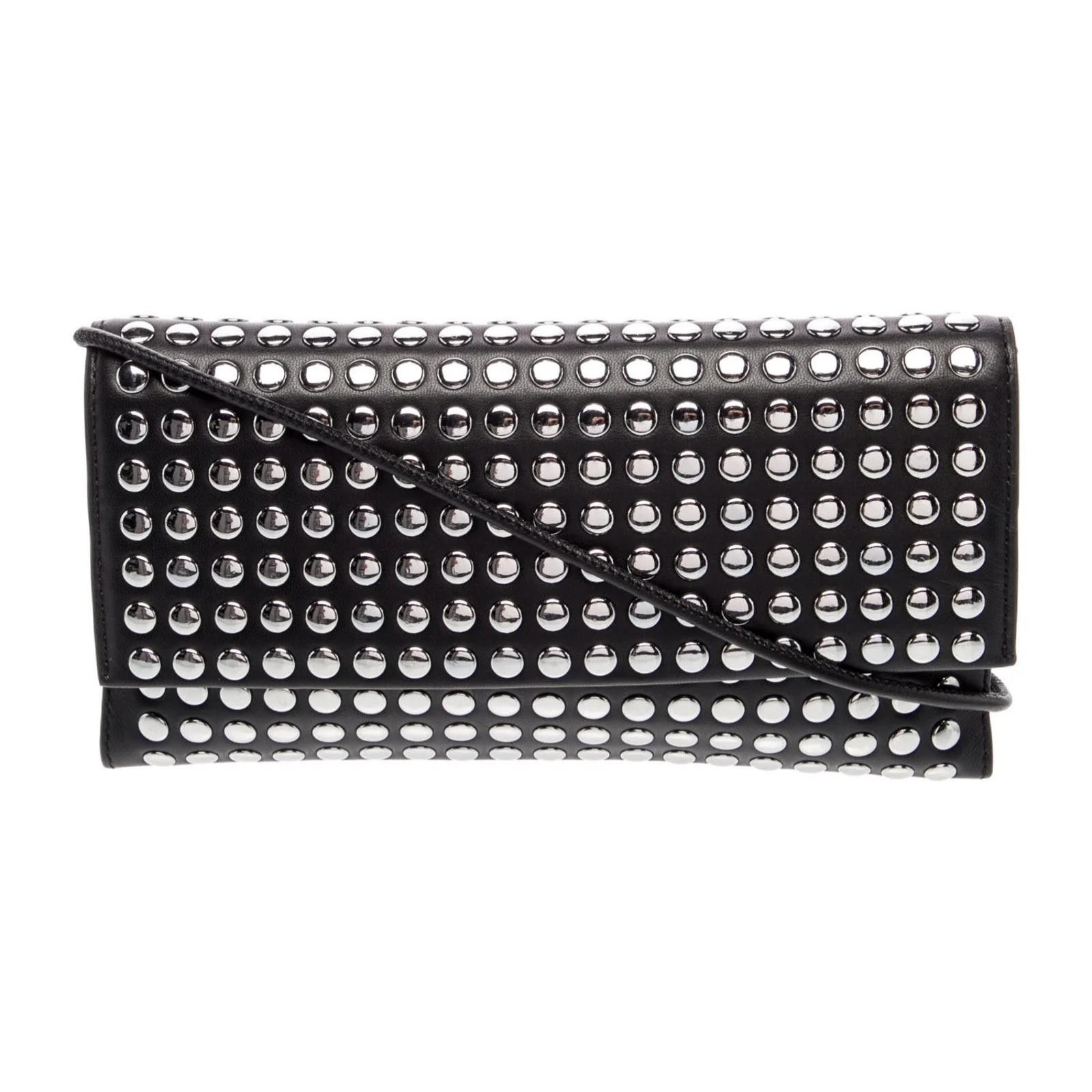Other Loeffler Randall Charlee Studded Leather Shoulder Bag– Black Size ONE SIZE - 1 Thumbnail