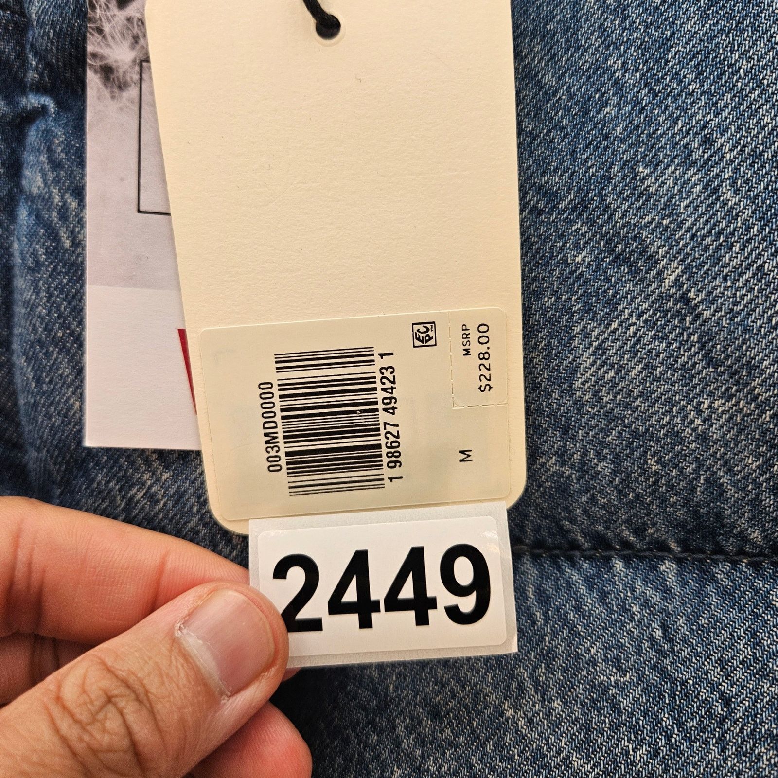 Levi's HOODIE MISSING LEVI'S WOMEN'S M WESTERN BUBBLE PUFFER JACKET Size M / US 6-8 / IT 42-44 - 4 Thumbnail
