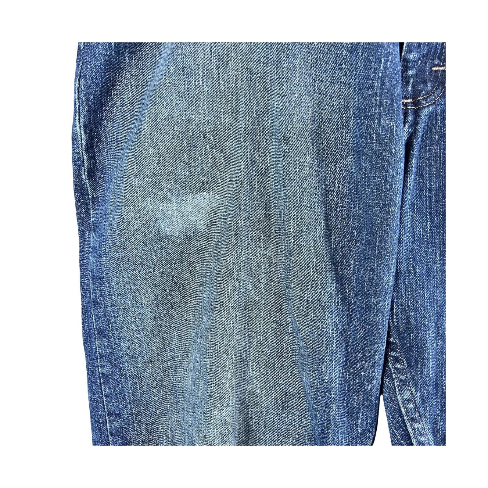 Wrangler Wrangler Relaxed Fit Jeans 36x34 Medium Dark Wash Straight Size US 36 / EU 52 - 5 Thumbnail