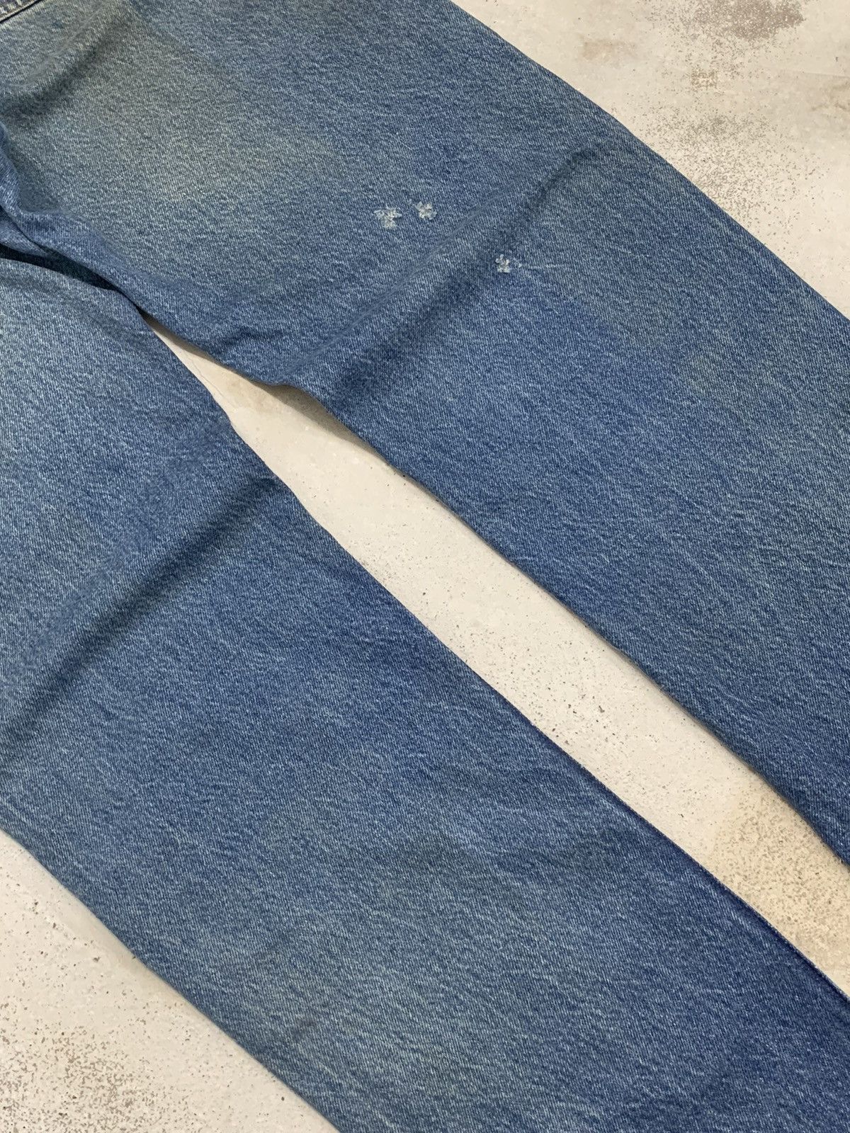 Levi's Levis 501 Vintage Muddy Patch Distressed Denim Size US 30 / EU 46 - 15 Thumbnail