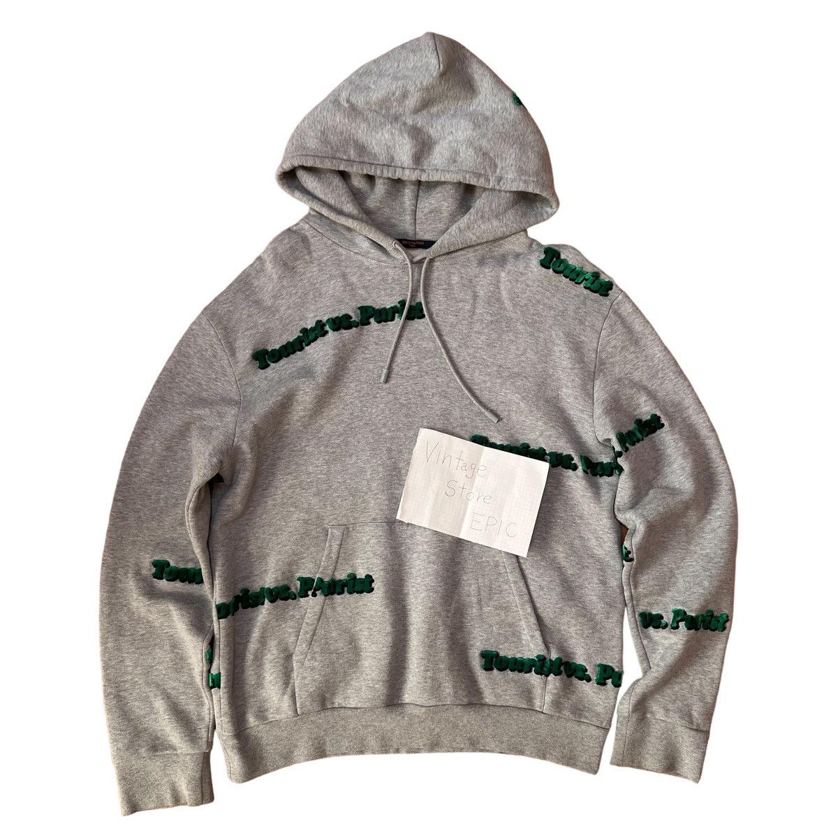 Louis Vuitton Tourist VS Purist Tuffetage Hoodie in Grey main image 1