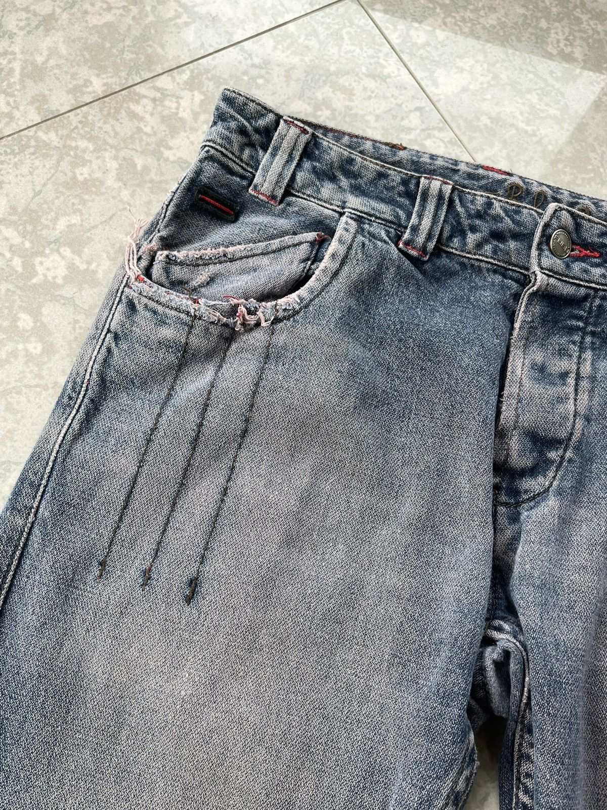 Fubu FUBU Vintage Y2K Jeans Embroidered Streetwear Hip Hop 90s Size US 30 / EU 46 - 8 Thumbnail