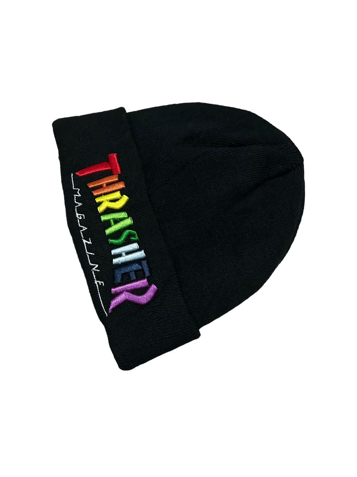 Japanese Brand × Thrasher THRASHER Multi Colour Big Logo Beanie Hats Size ONE SIZE - 2 Thumbnail