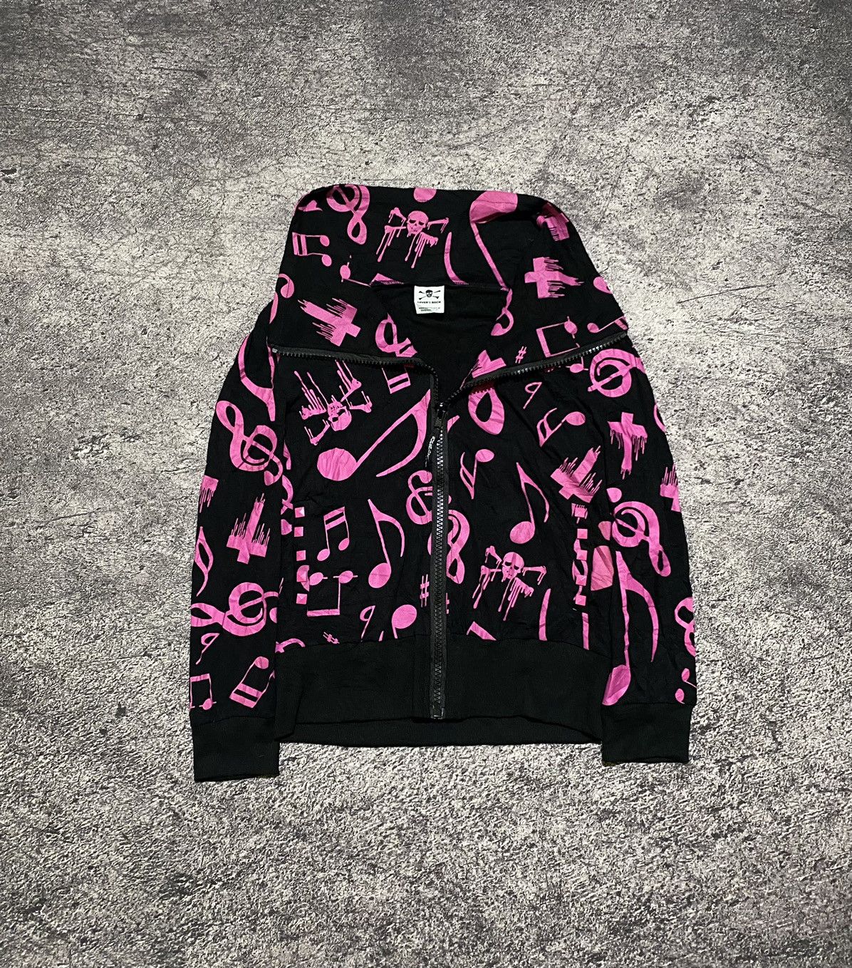 Pre-owned Hysteric Glamour X If Six Was Nine Y2k Super Lovers Skull Ifsixwasnine Sweatshirt