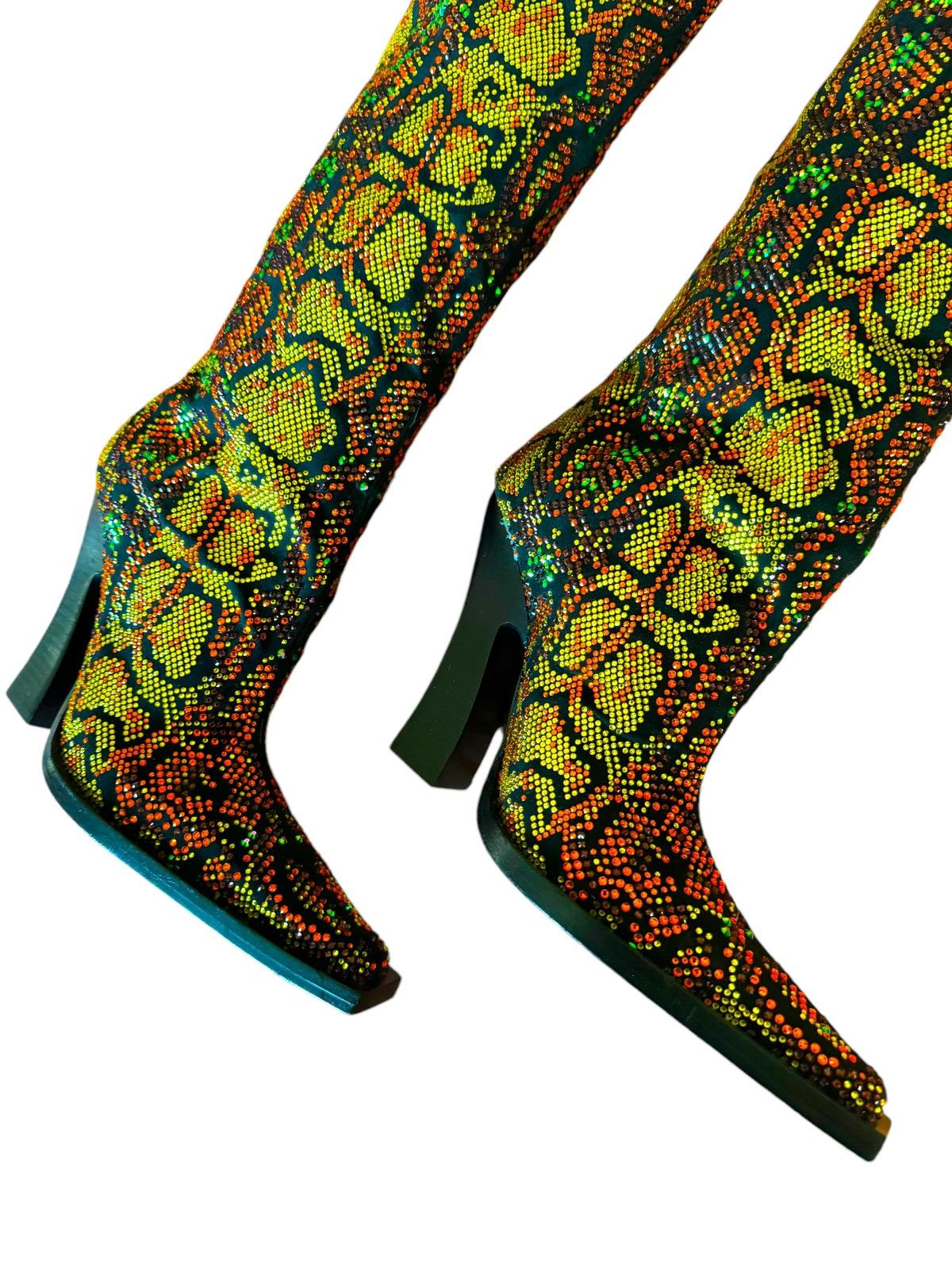 Tom Ford Tom Ford boots with colored crystals, new never used Size US 9 / IT 39 - 2 Thumbnail