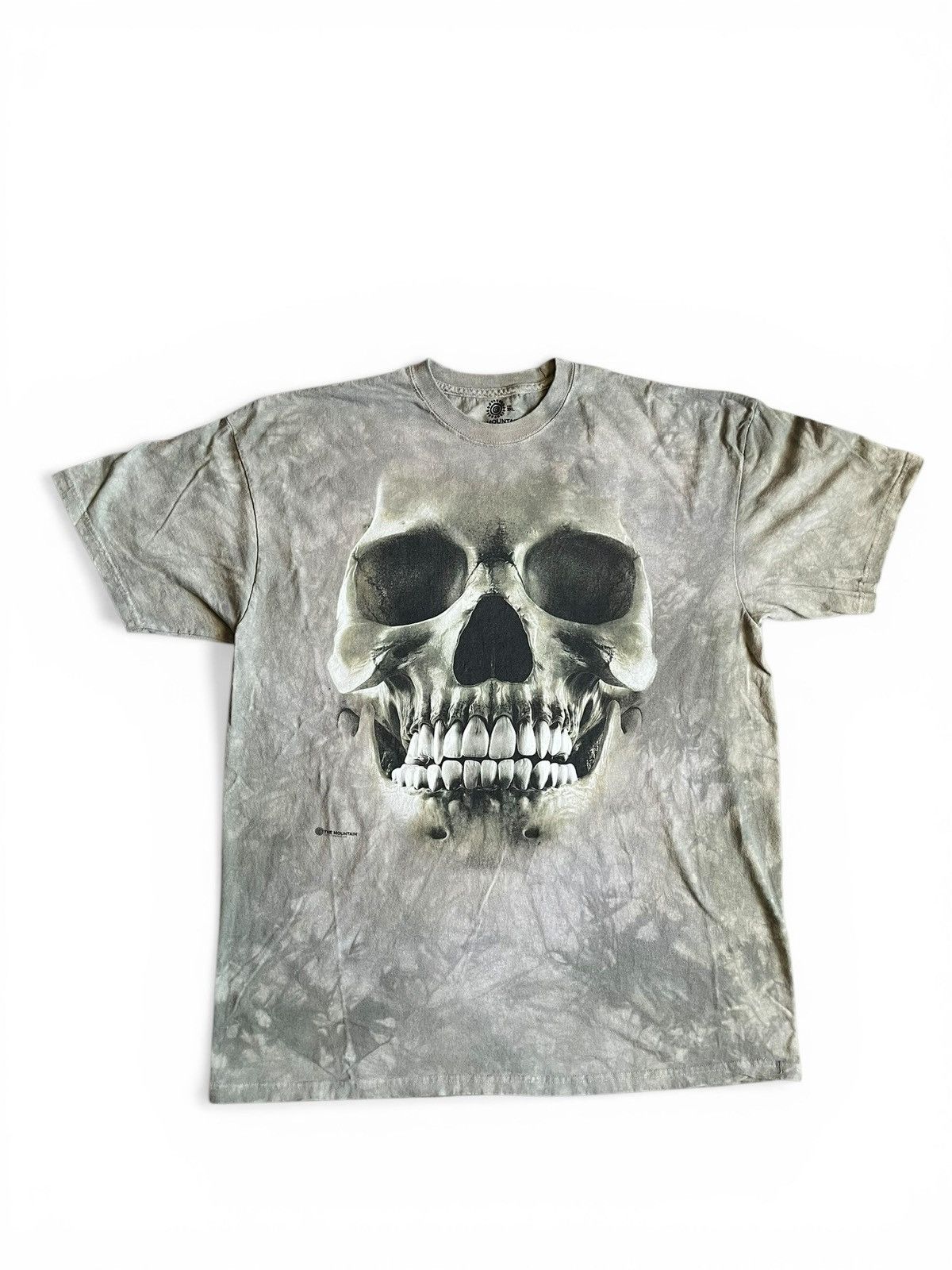 The Mountain Skull Tie Dye T Shirt XL Graphic