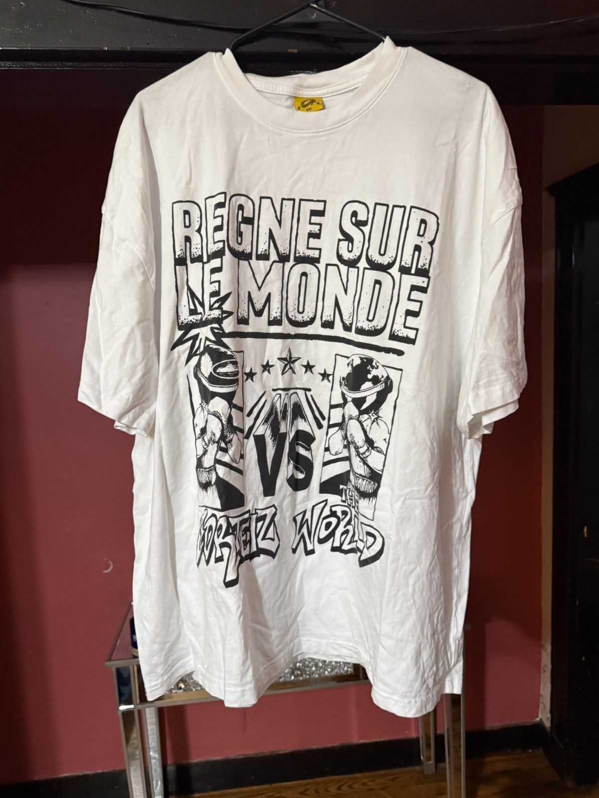Corteiz Corteiz Regne Sur Le Monde Tee Size XXL Size US XXL / EU 58 / 5 - 1 Thumbnail