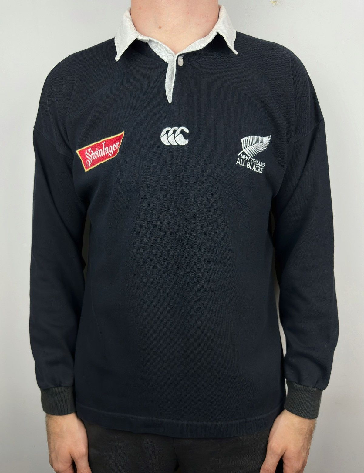 CANTERBURY OF NEWZEALAND ALL BLACKS ジャージ VINTAGE Canterbury of New Zealand All Blacks Rugby Jersey