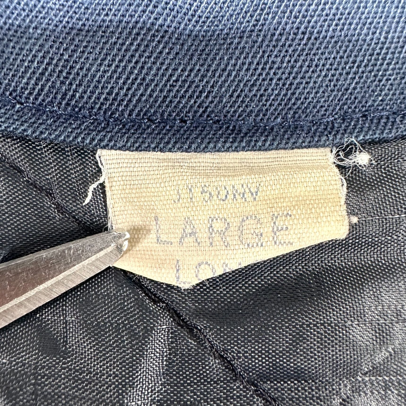 Vintage **VINTAGE 80s MEN'S LARGE BLUE LINED QUILTED JACKET** User: VINTAGE 80s MEN'S LARGE BLUE LINED QUILTED JACKET Size US L / EU 52-54 / 3 - 7 Thumbnail