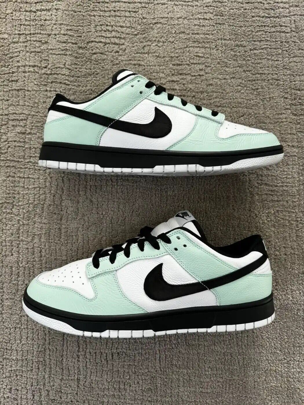 Nike Nike Tiffany Blue Nike ID Dunk Low Sneakers 1/1 Size US 12 / EU 45 - 1 Thumbnail