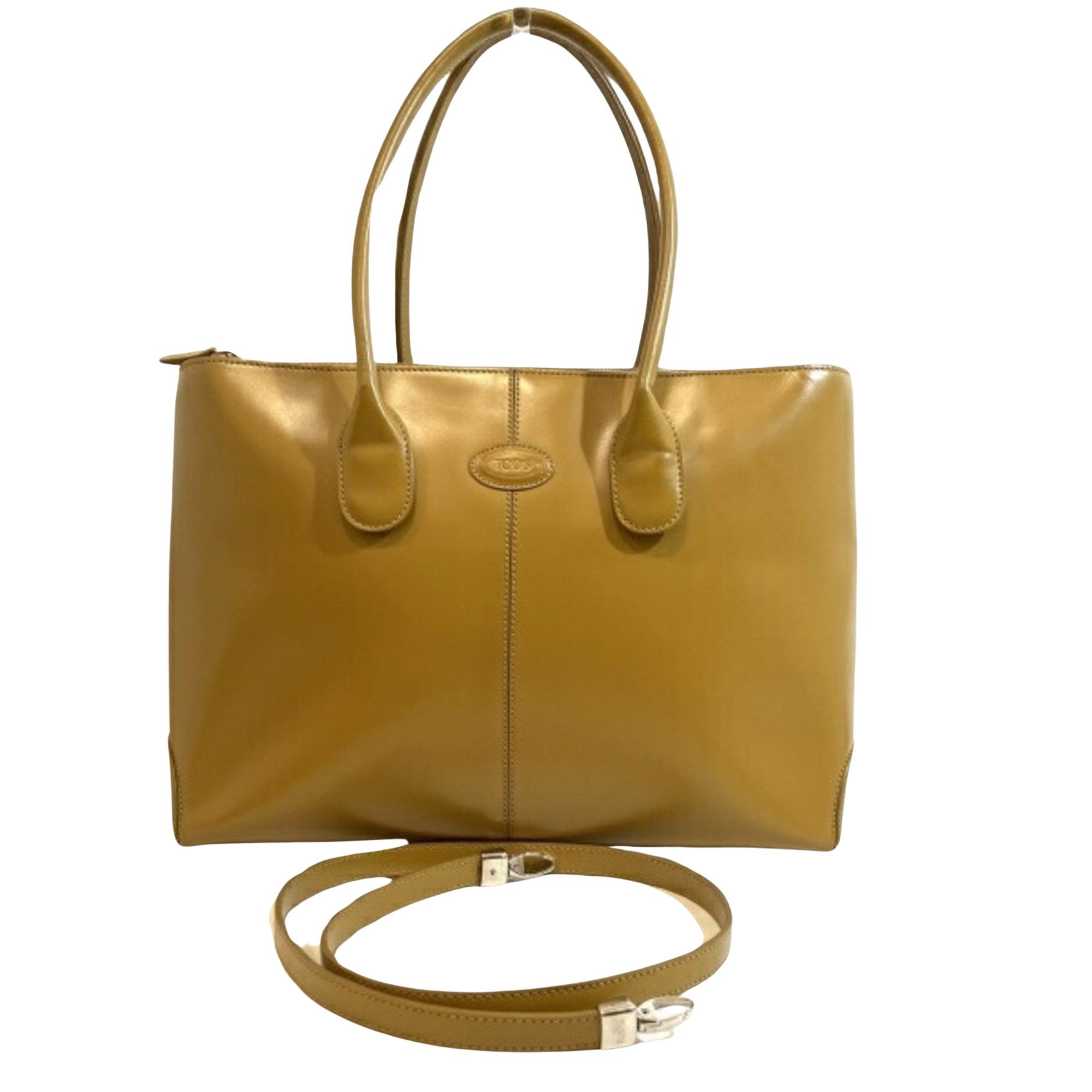 image of Tods Tod's D-Bag Tote in Camel, Women's