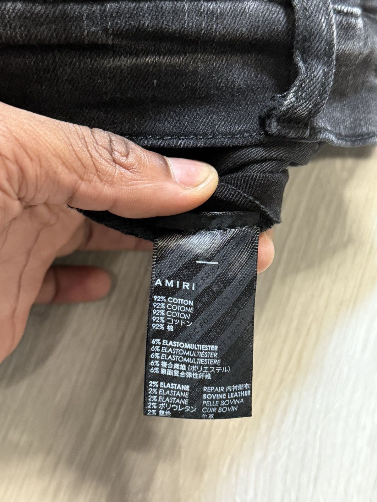 Amiri AMIRI CAMO MX1 (RETAIL 1090$) Size US 31 - 4 Thumbnail