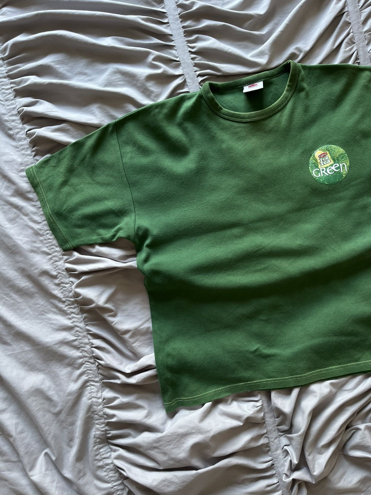 Vintage Vintage Lipton Tea T Shirt Rare Faded Streetwear Size US XL / EU 56 / 4 - 2 Thumbnail