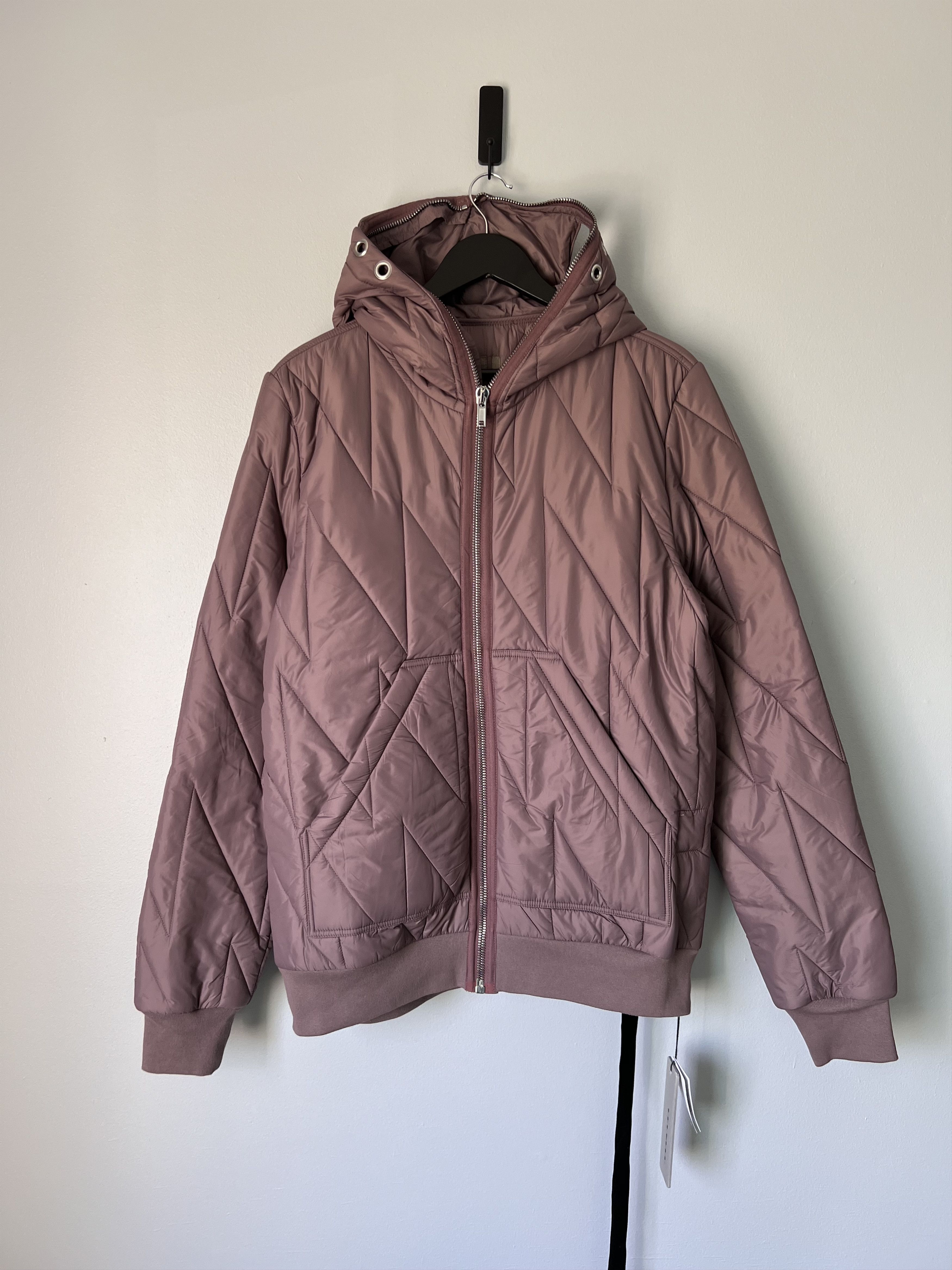image of Rick Owens Drkshdw Gimp Jacket In Mauve, Men's (Size Large)