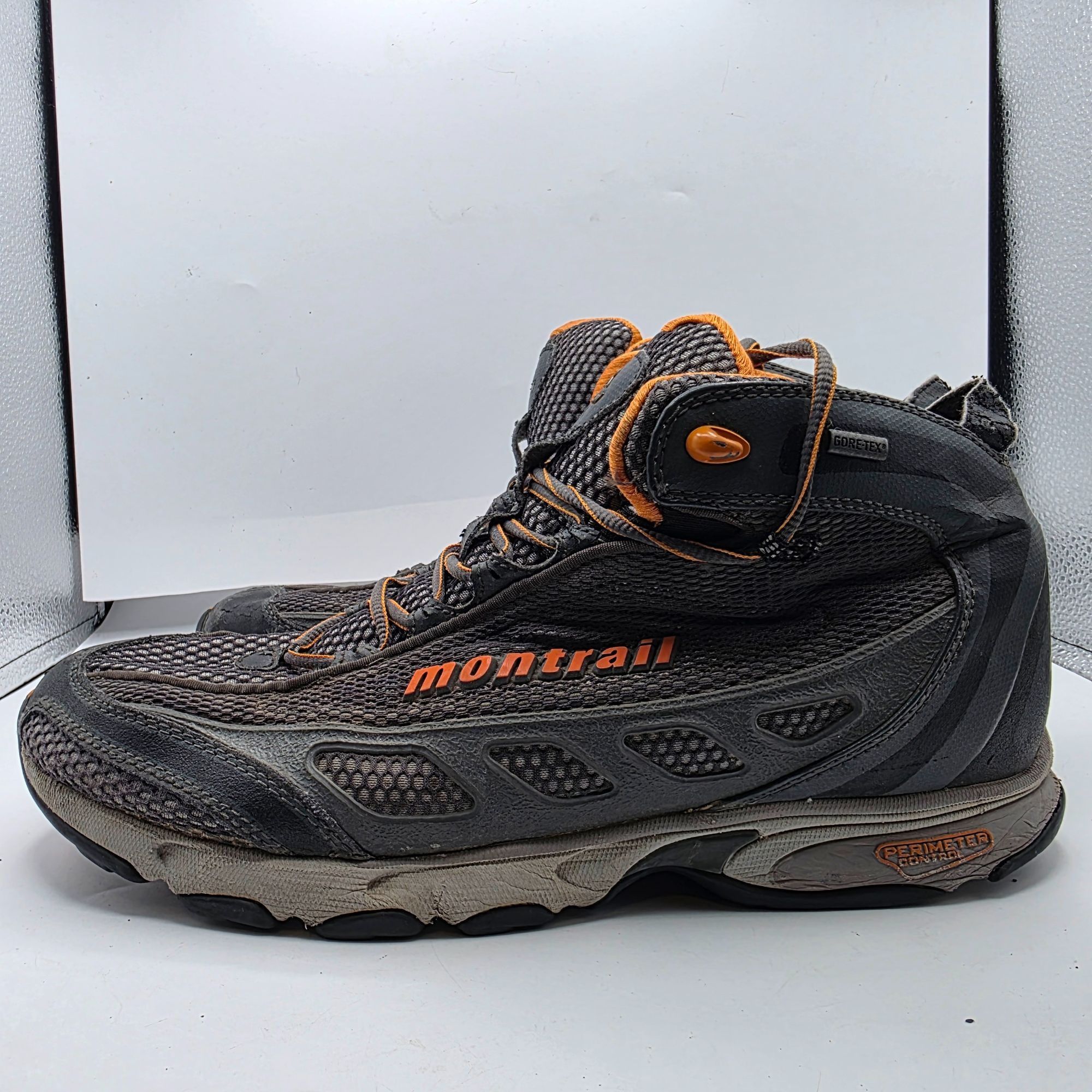 Other Montrail Hardrock Mid GTX Mens Size 12 Gray Orange Hiking Bo Size US 12 / EU 45 - 13 Thumbnail