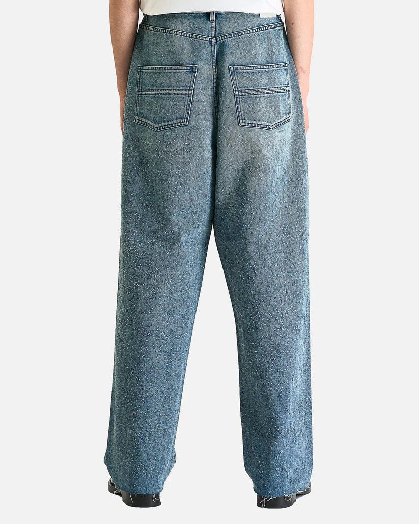 Namacheko o1s1v1r1oon0825 Hand Pilled Regular Jeans in Light Blue Size US 36 / EU 52 - 3 Thumbnail