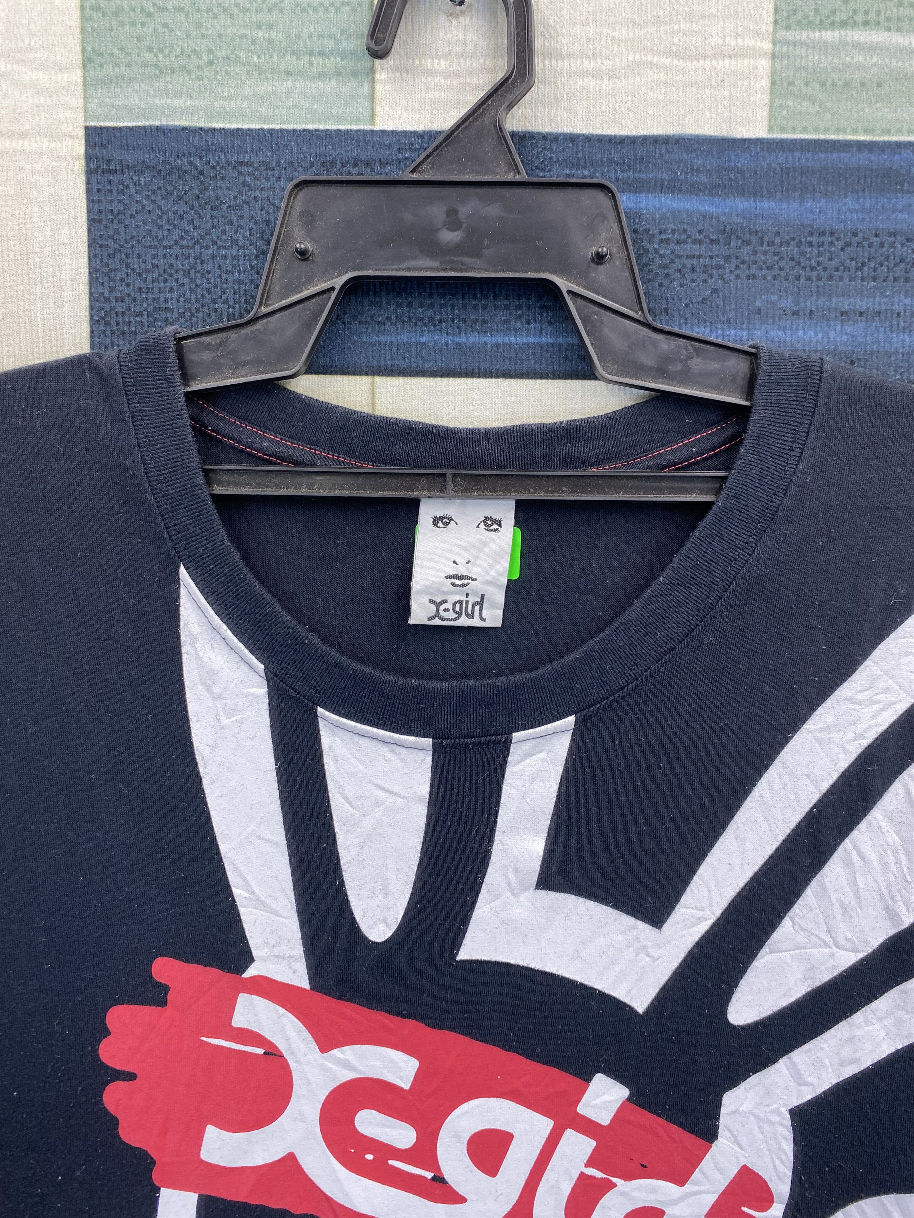Japanese Brand Japanese Brand X-girl Overprint Bunny T-Shirt Size US M / EU 48-50 / 2 - 2 Thumbnail