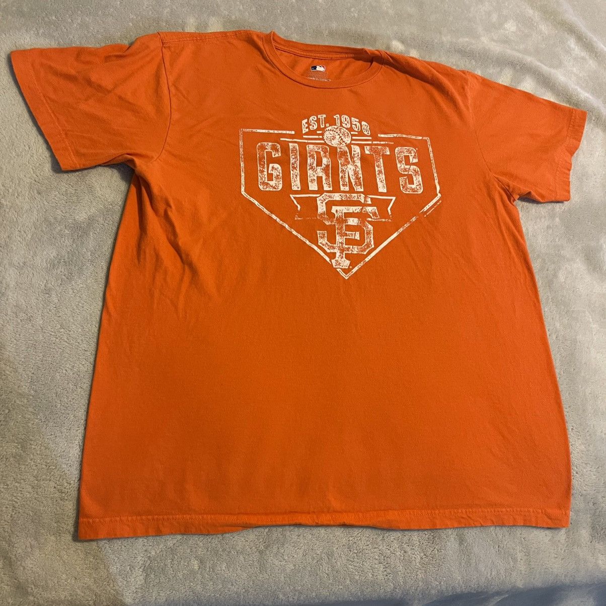Other San Francisco Giants Shirt Men XL Orange Baseball MLB Tee Size US XL / EU 56 / 4 - 1 Thumbnail