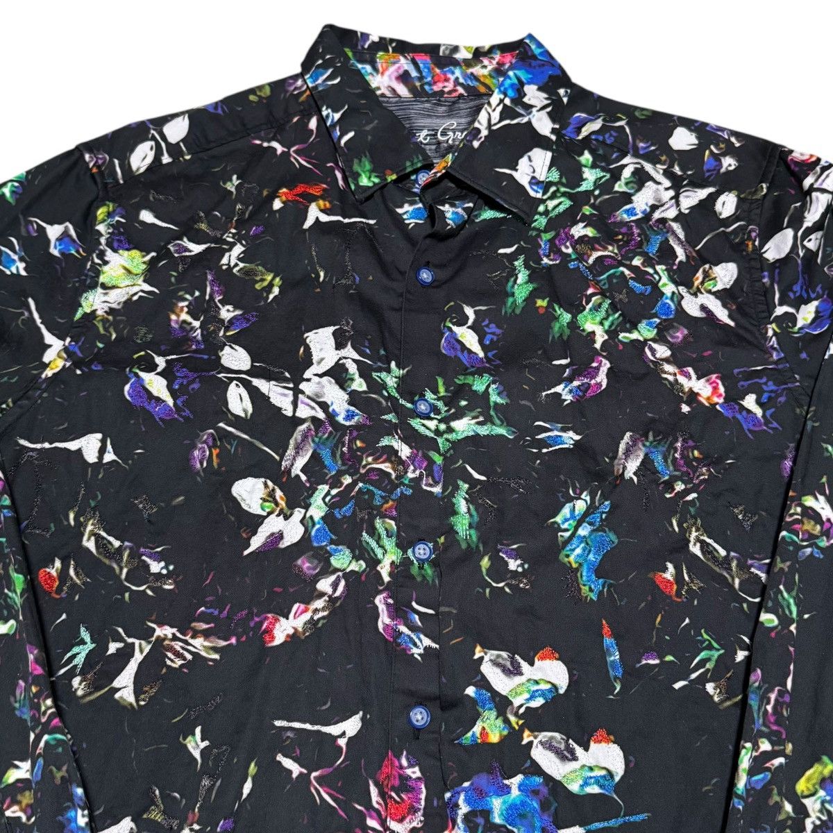 Robert Graham Robert Graham Lilly Valley Embroidered Button Down Shirt L Size US L / EU 52-54 / 3 - 2 Thumbnail