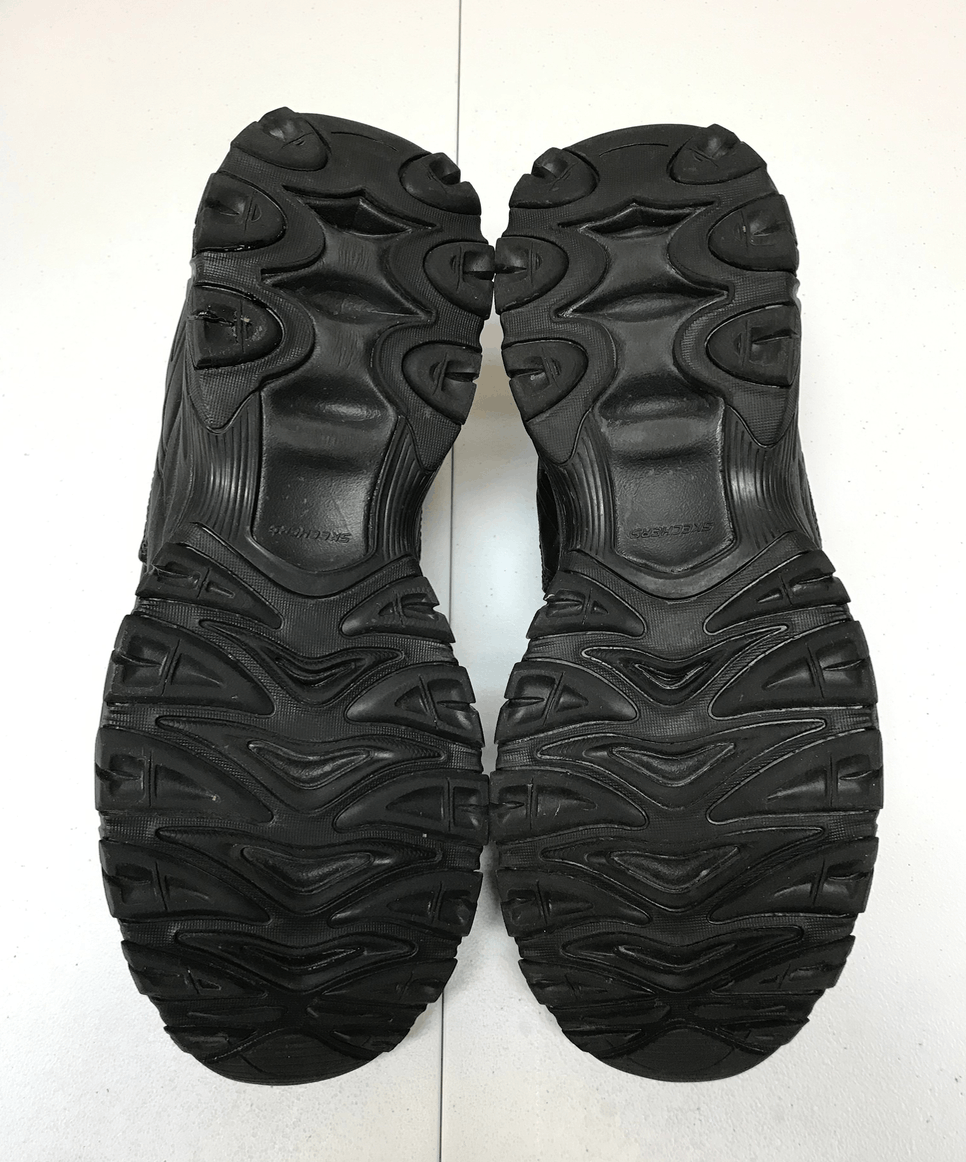 SKECHERS AFTERBURN M FIT REPRINT 10.5 BLACK Size US 10.5 / EU 43-44 - 7 Thumbnail