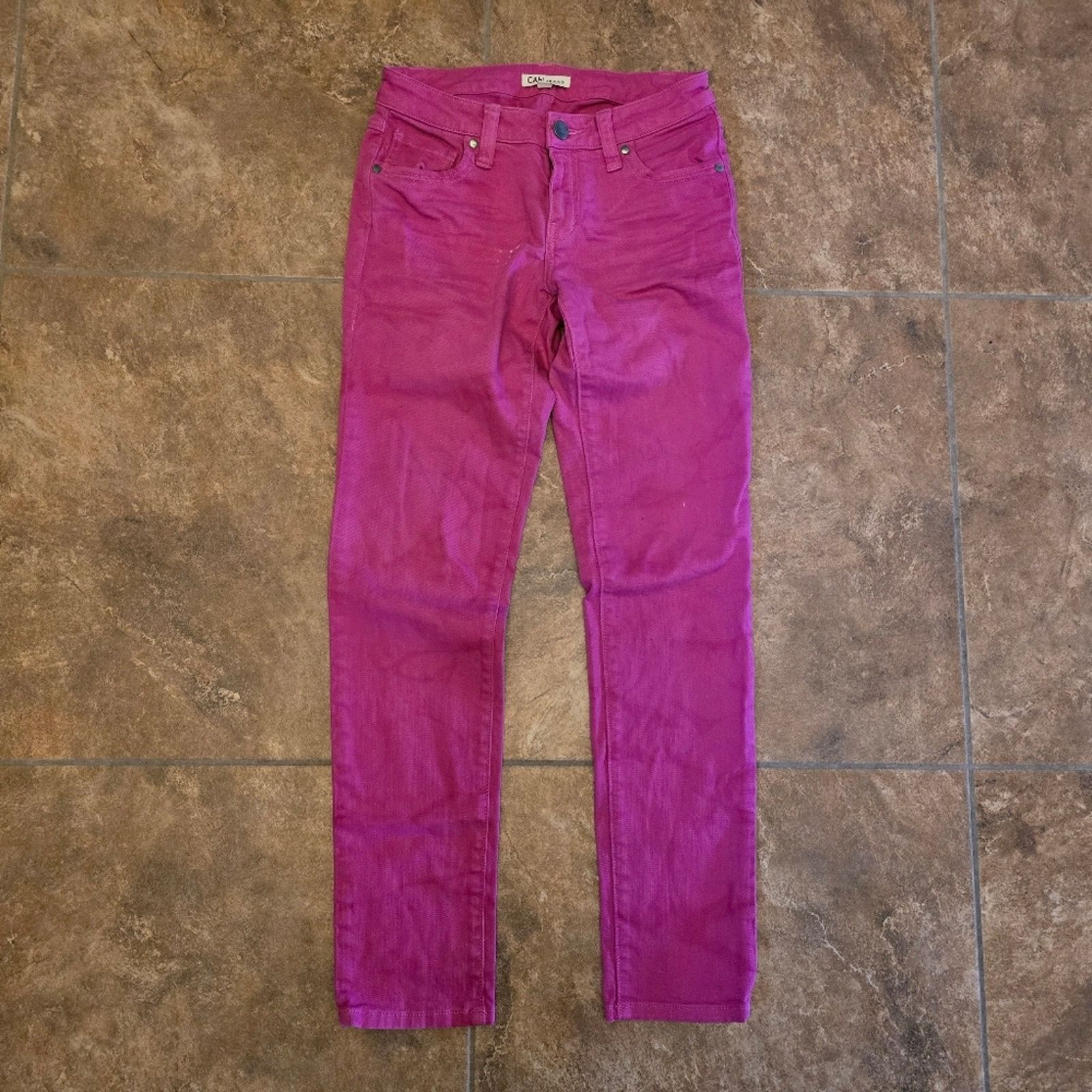 Other Pink Classic | CABI | Skinny Colored Jean Size 26" / US 2 / IT 38 - 1 Thumbnail