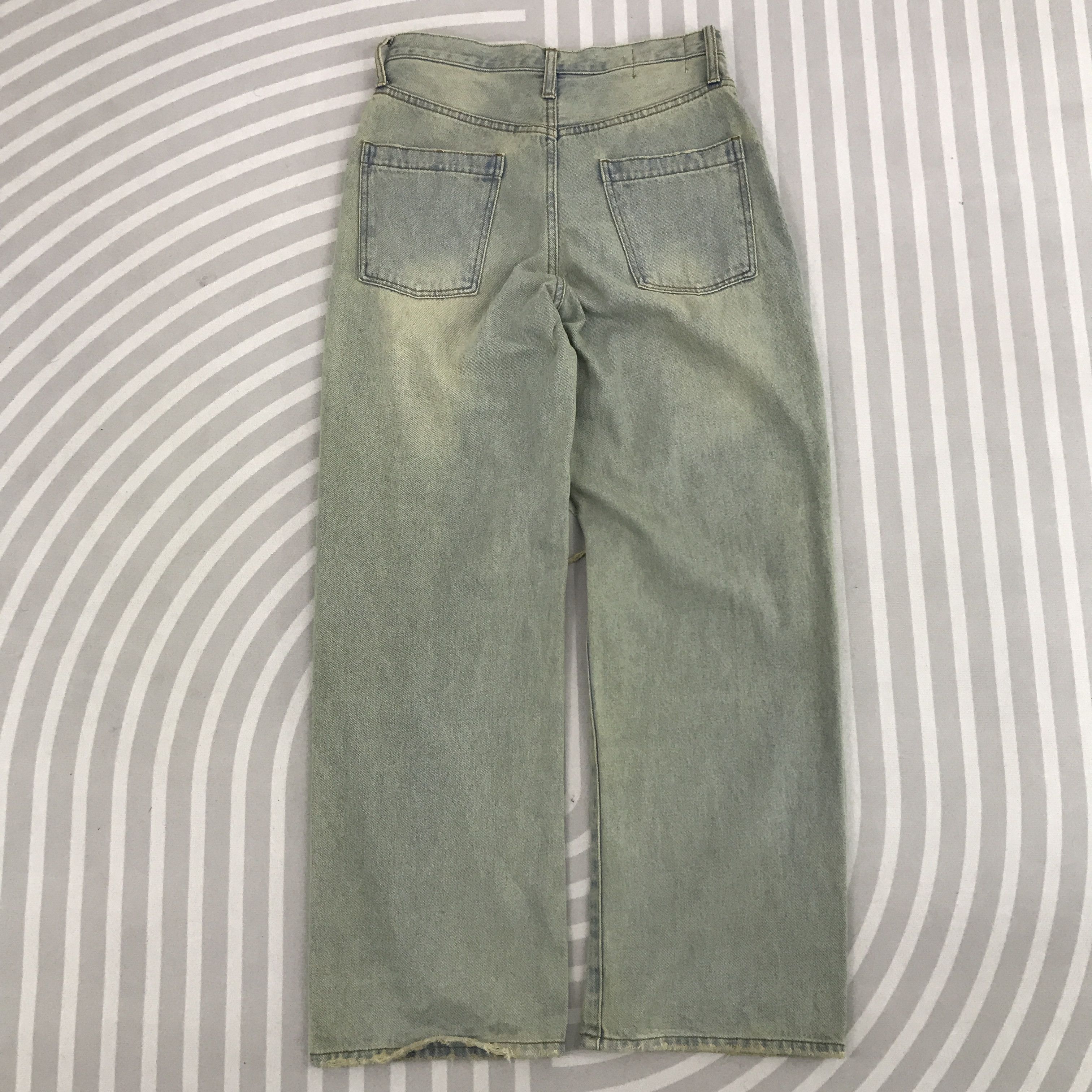Japanese Brand × Vintage Vtg Rusty Denim Japanese brand Distressed Baggy jeans Size US 29 - 5 Thumbnail